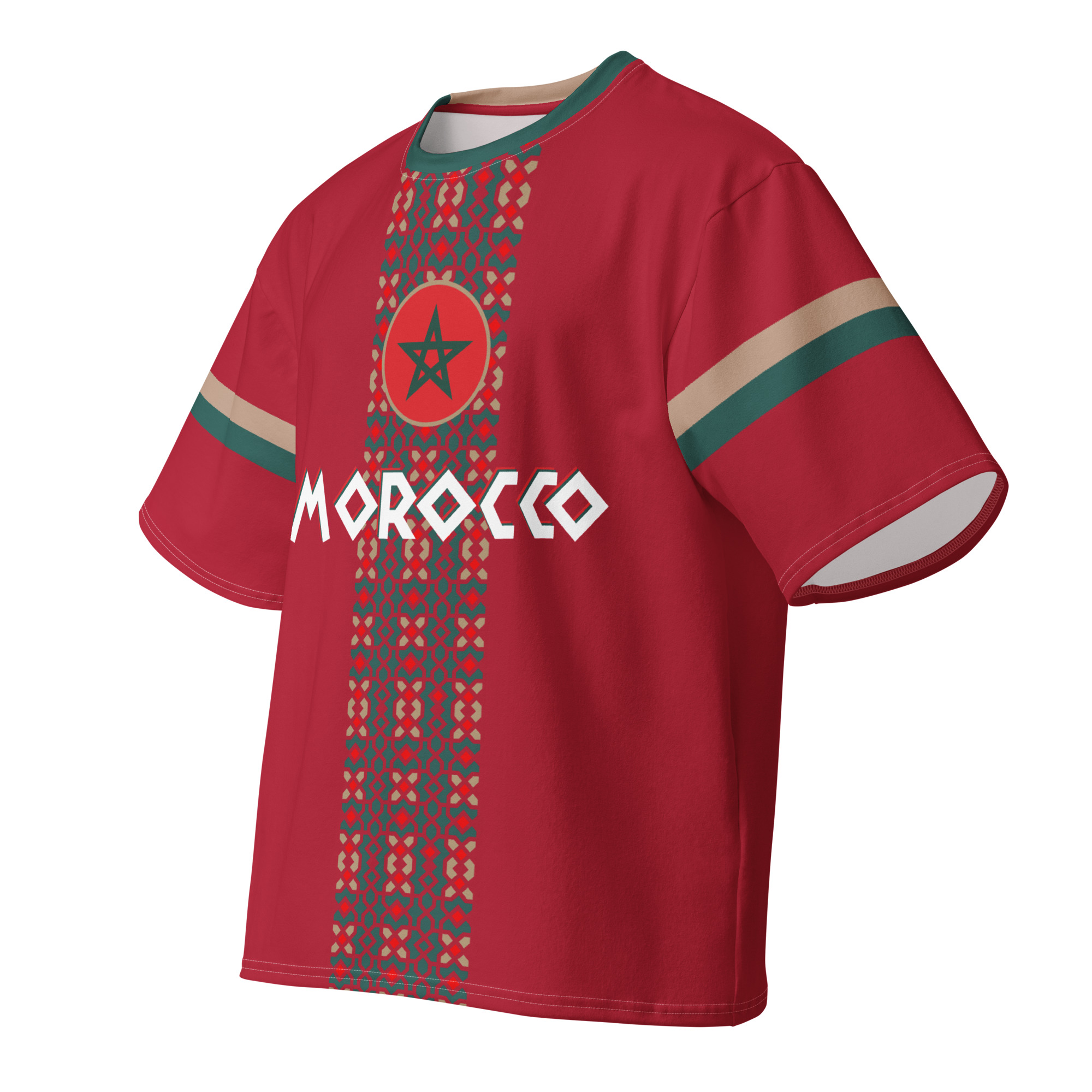 Morocco Maroc Maghreb Oversized cotton t-shirt - Image 2