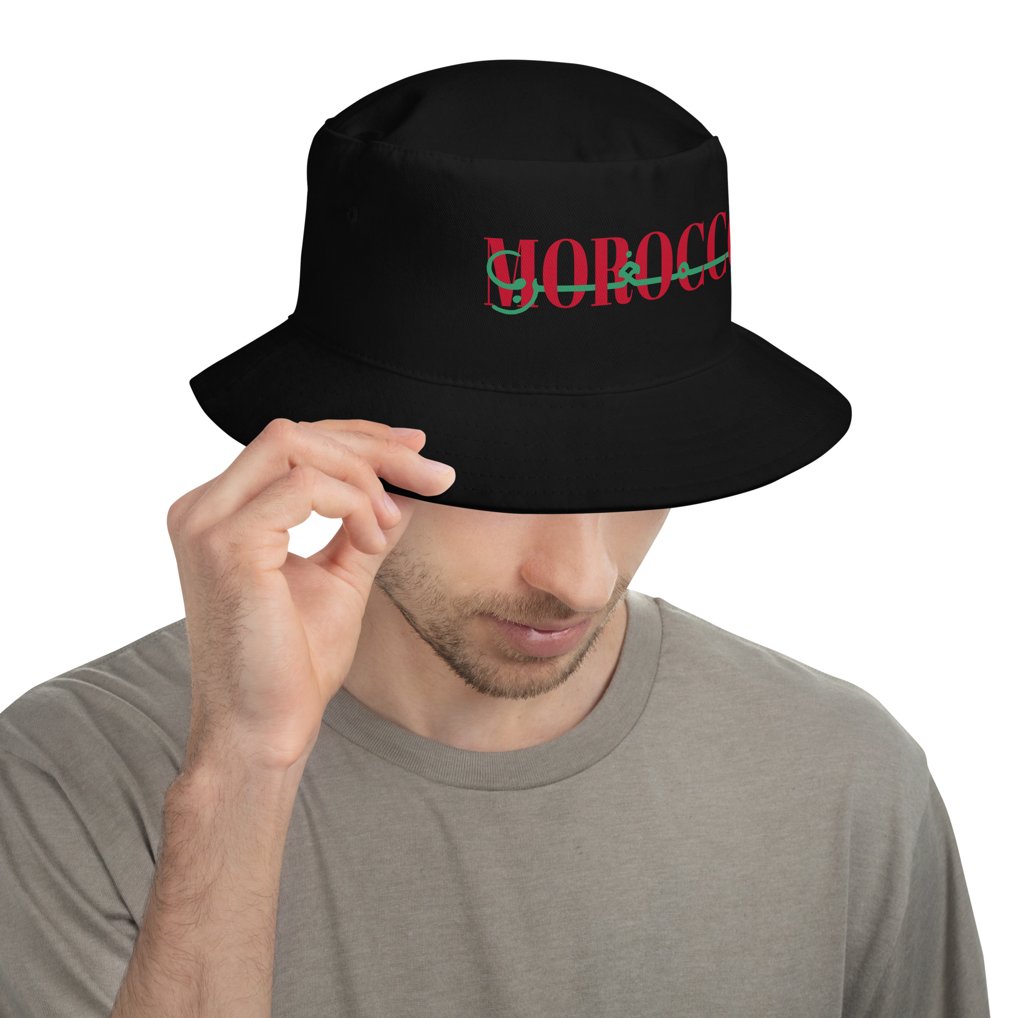 Morocco Maroc Maghreb World Cup 2926 Bucket Hat - Image 4