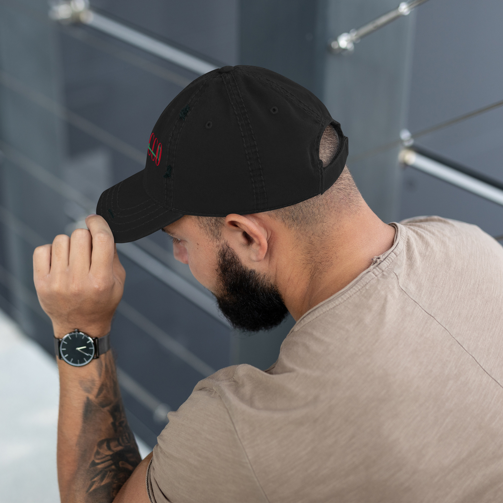 Morocco Maroc Maghreb World Cup 2926 Distressed Dad Hat - Image 10