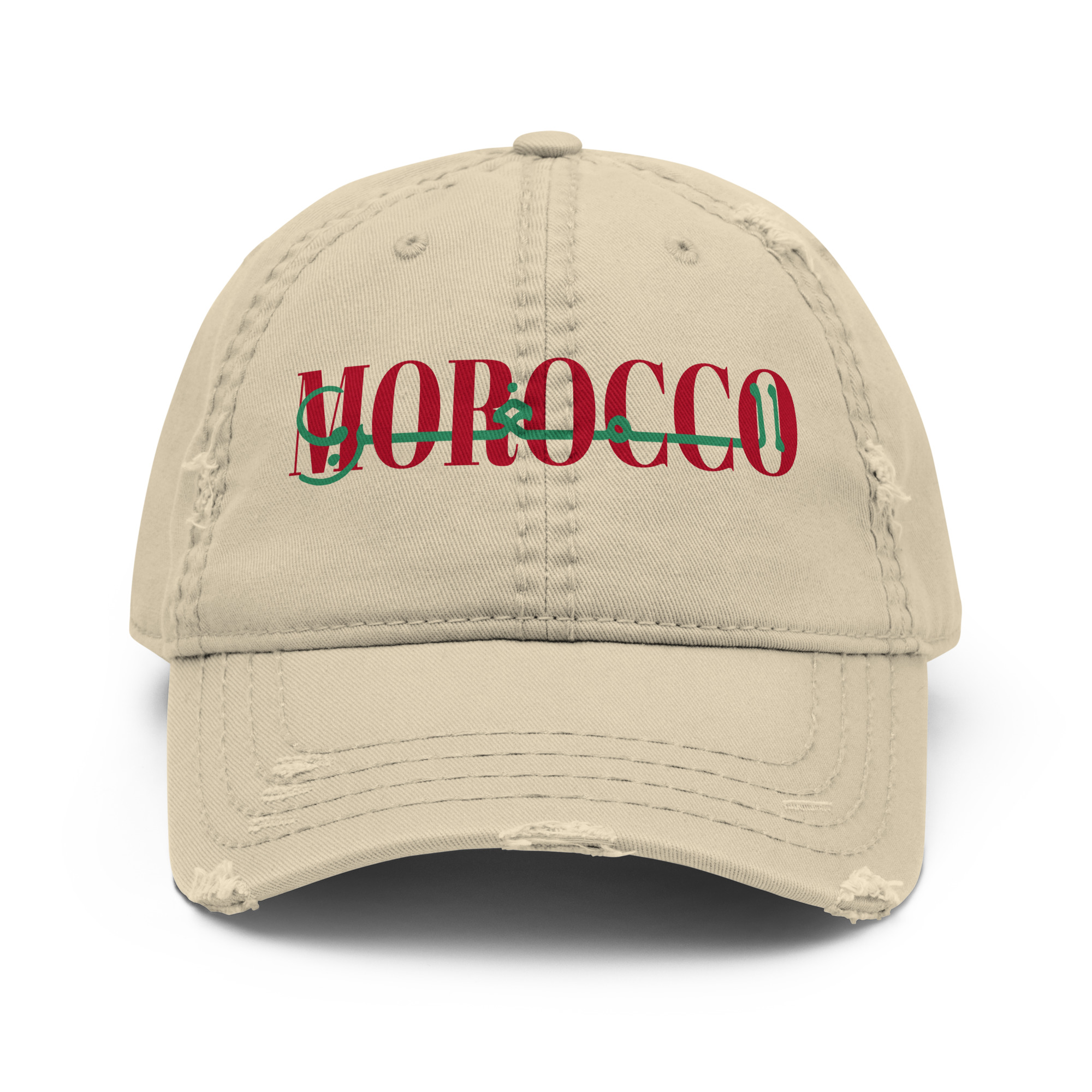 Morocco Maroc Maghreb World Cup 2926 Distressed Dad Hat - Image 9