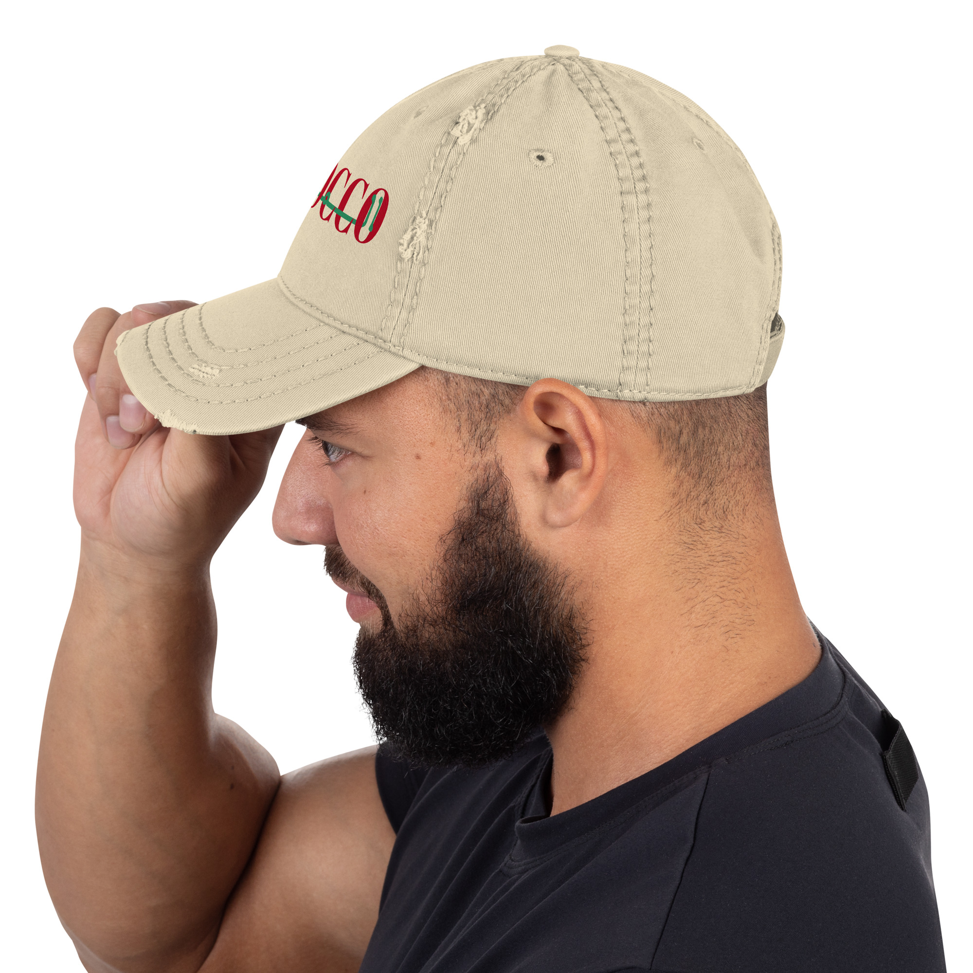 Morocco Maroc Maghreb World Cup 2926 Distressed Dad Hat - Image 7