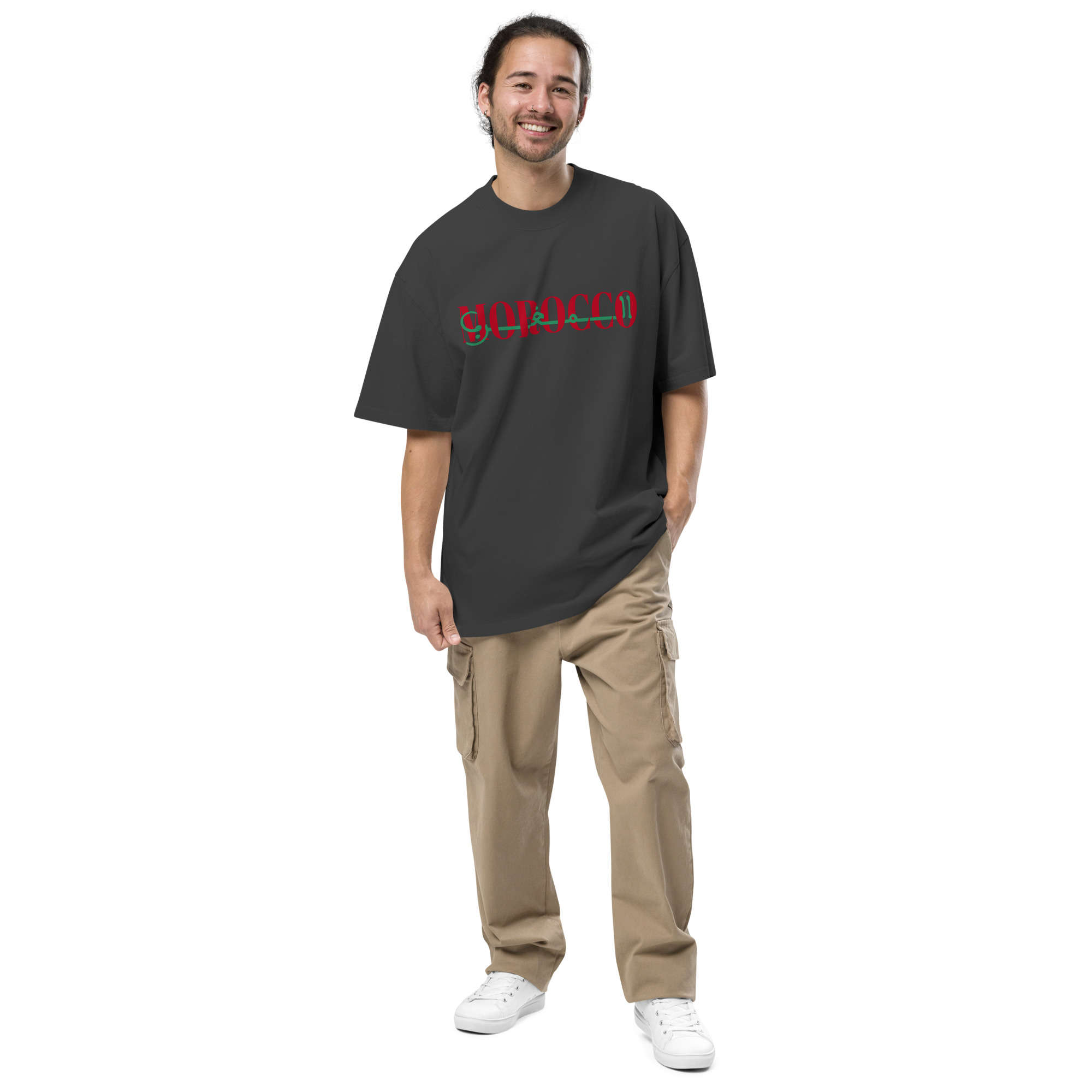 Morocco Maroc Maghreb Oversized faded t-shirt - Image 12