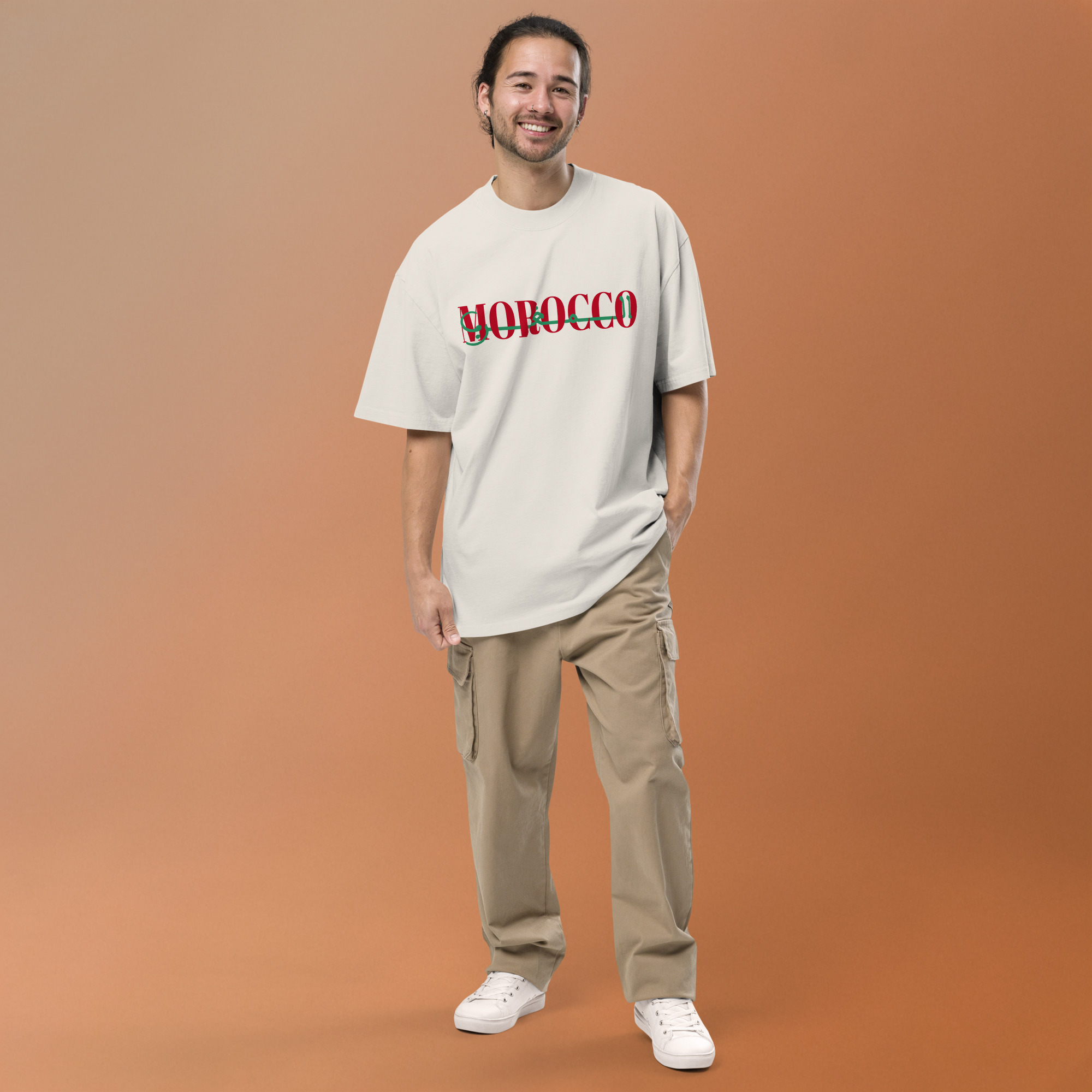 Morocco Maroc Maghreb Oversized faded t-shirt - Image 5