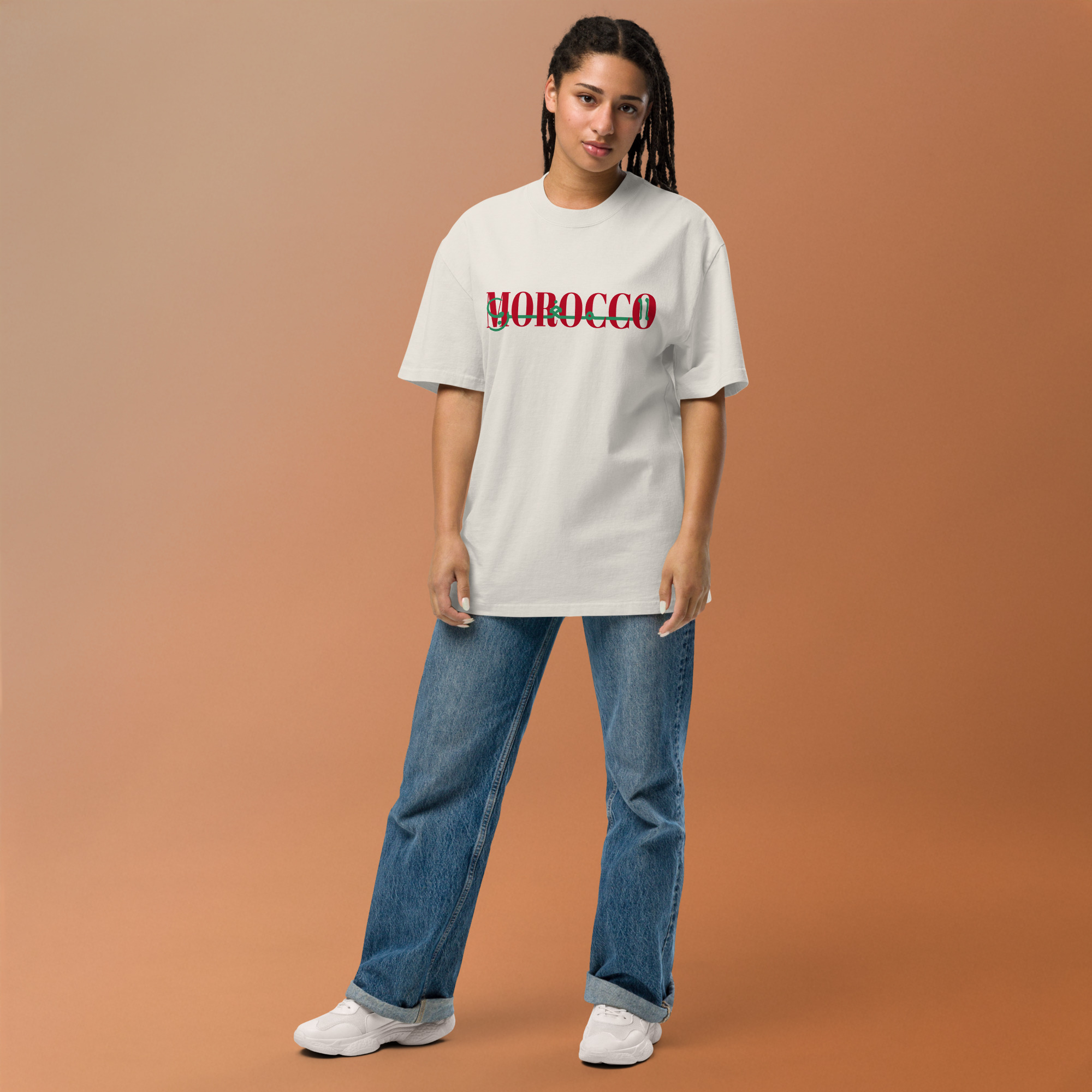 Morocco Maroc Maghreb Oversized faded t-shirt - Image 6