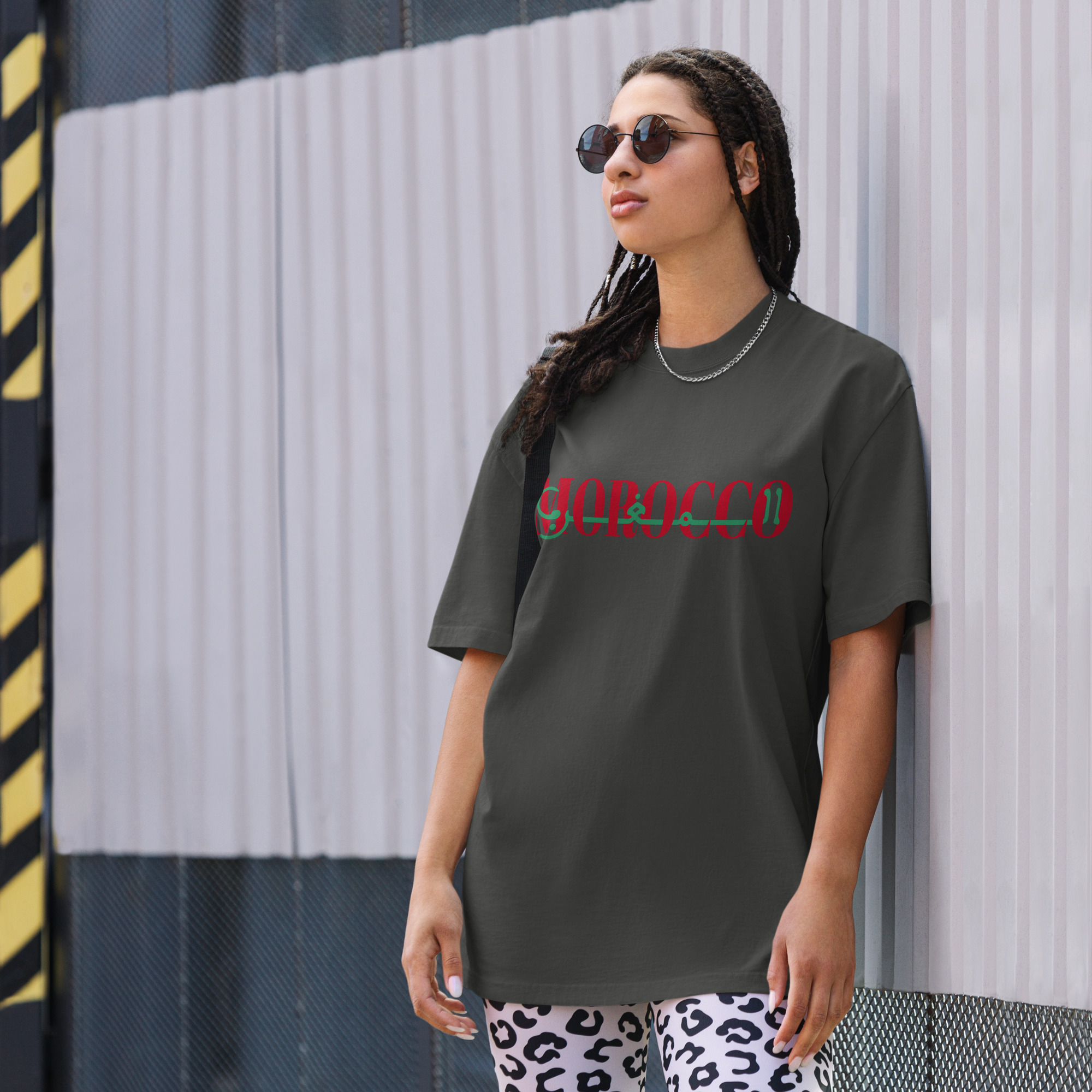 Morocco Maroc Maghreb Oversized faded t-shirt - Image 11