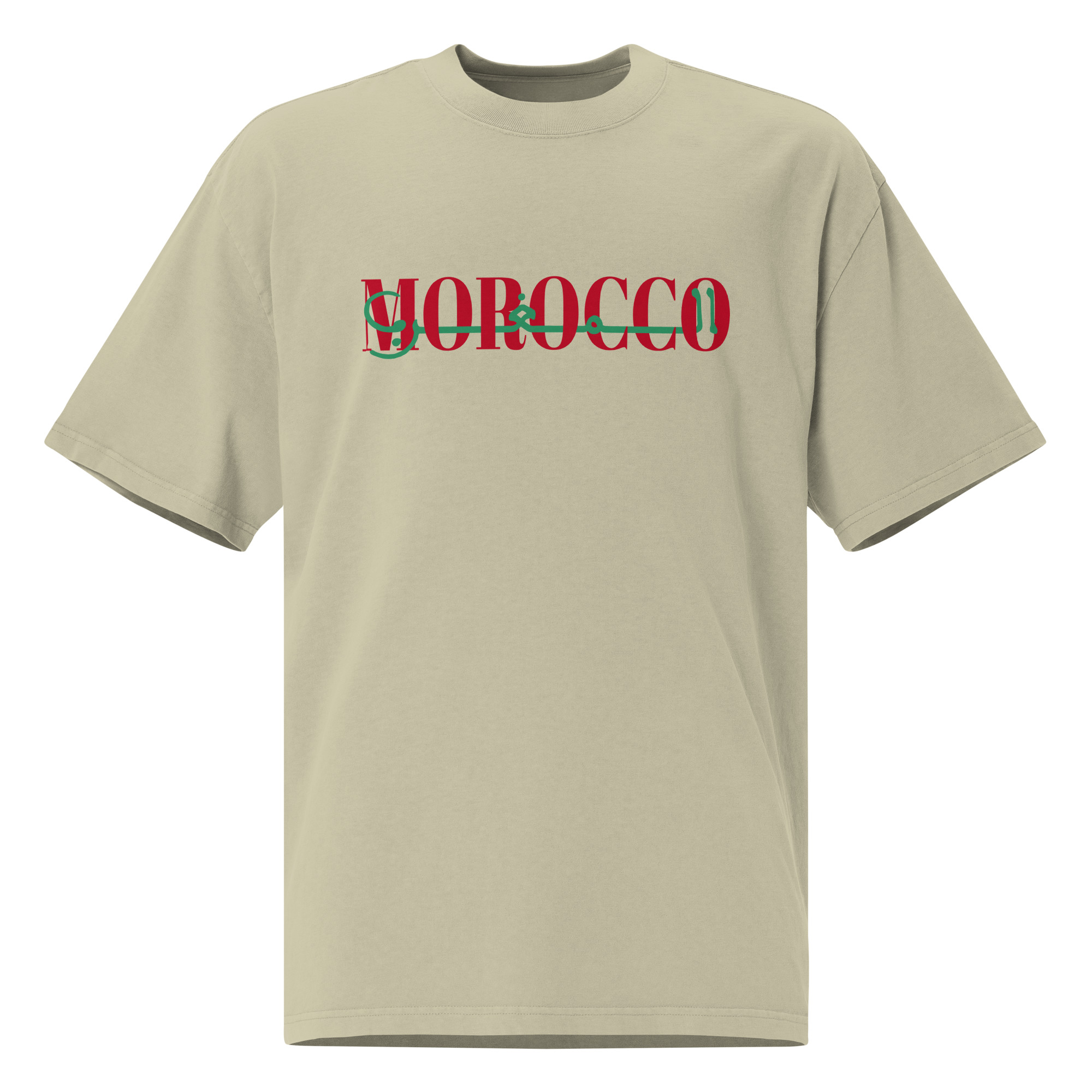 Morocco Maroc Maghreb Oversized faded t-shirt - Image 9