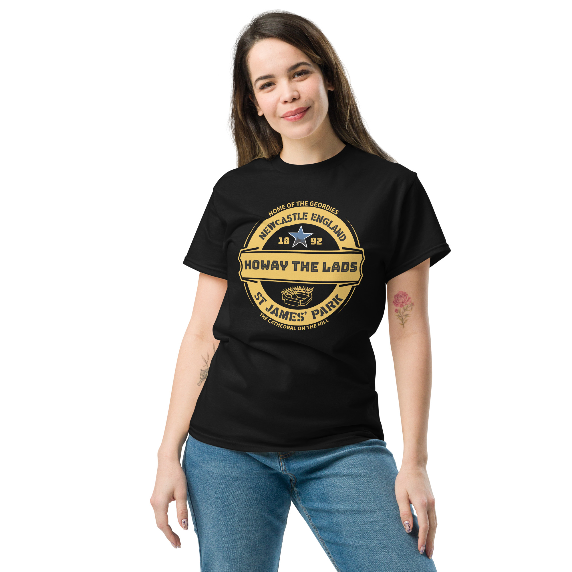 Newcastle Magpies Shirt | Newcastle United Football Fan T-Shirt - Image 5