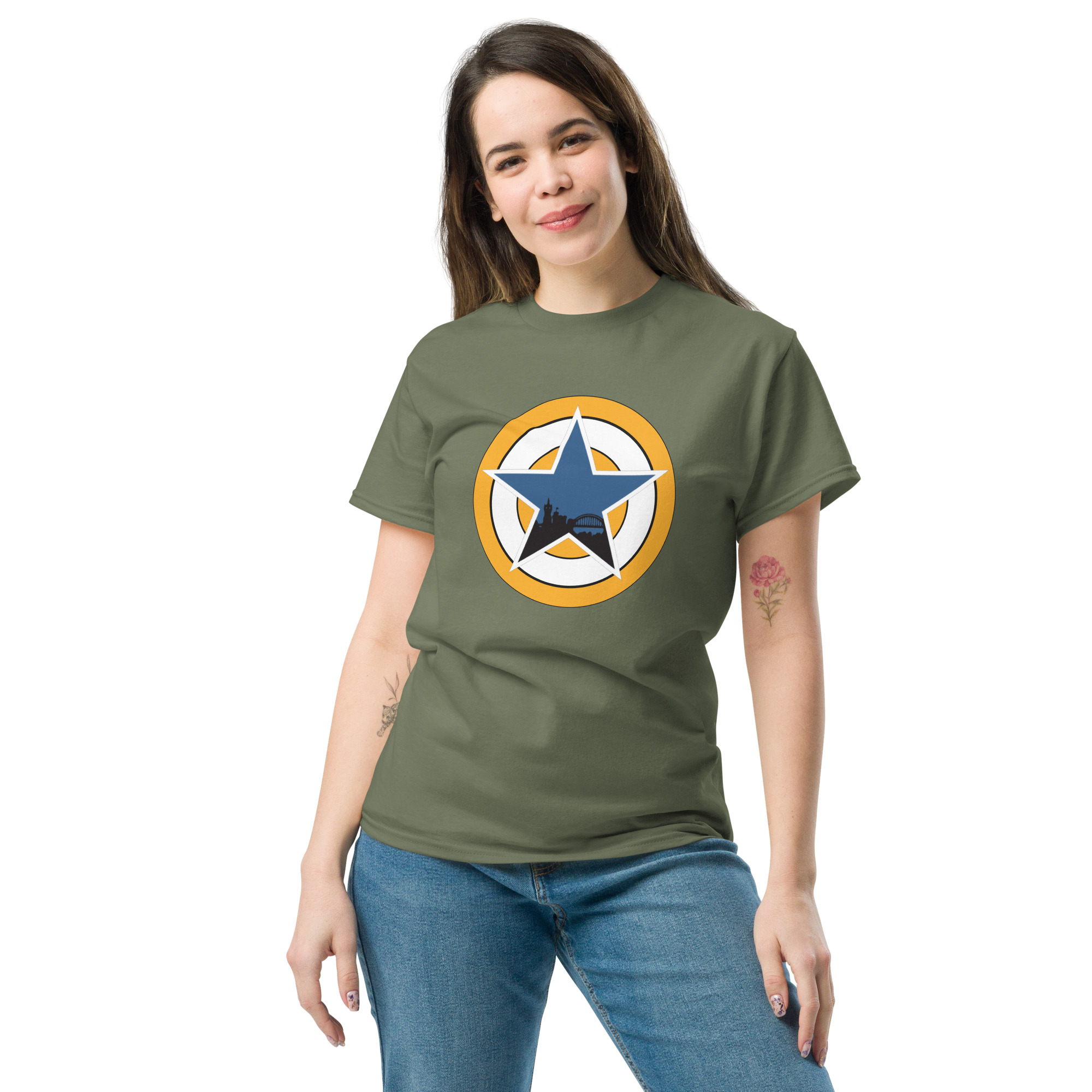 Newcastle Blue Star Shirt | Newcastle Magpies Fan T-Shirt | Newcastle United Fan Gift - Image 18