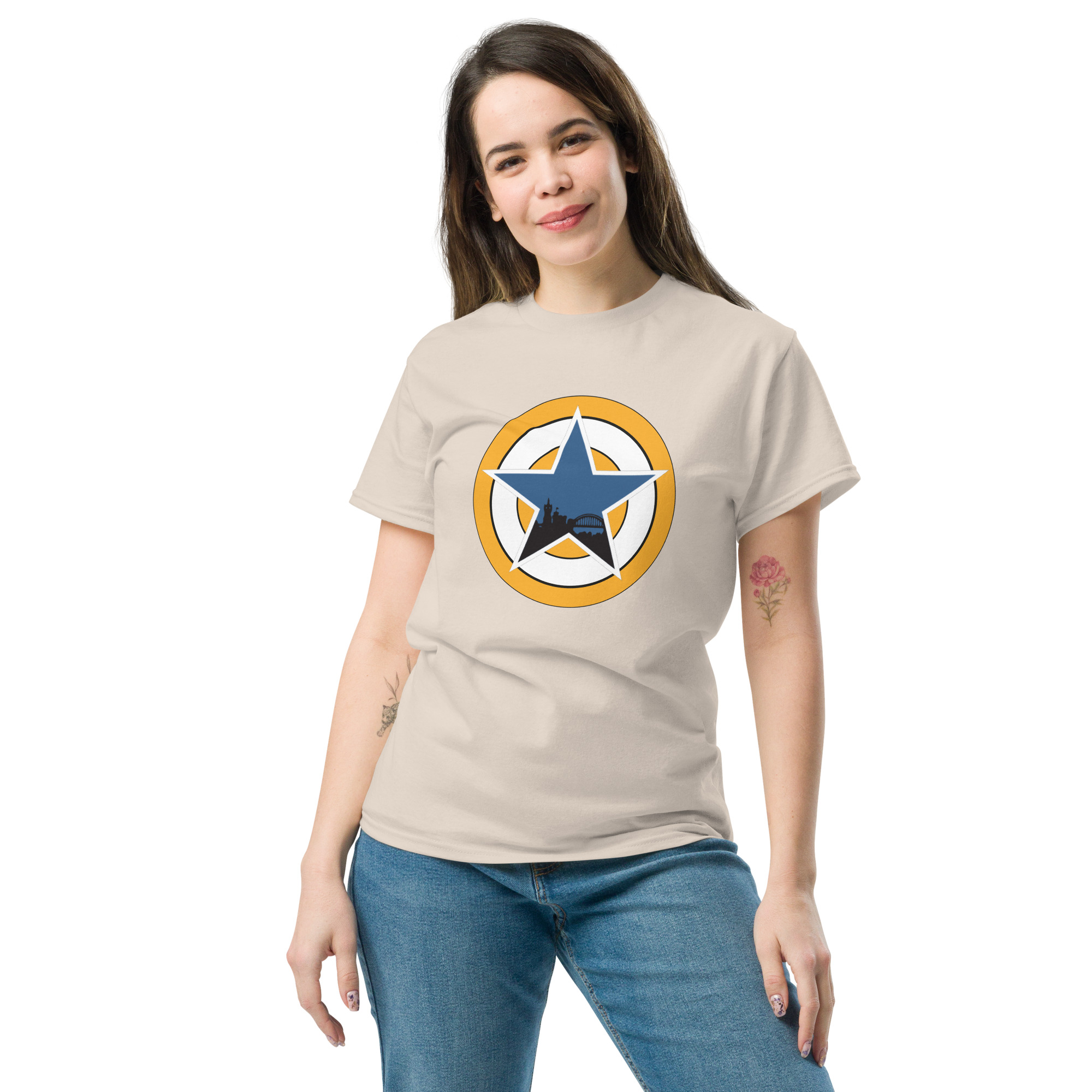 Newcastle Blue Star Shirt | Newcastle Magpies Fan T-Shirt | Newcastle United Fan Gift - Image 27