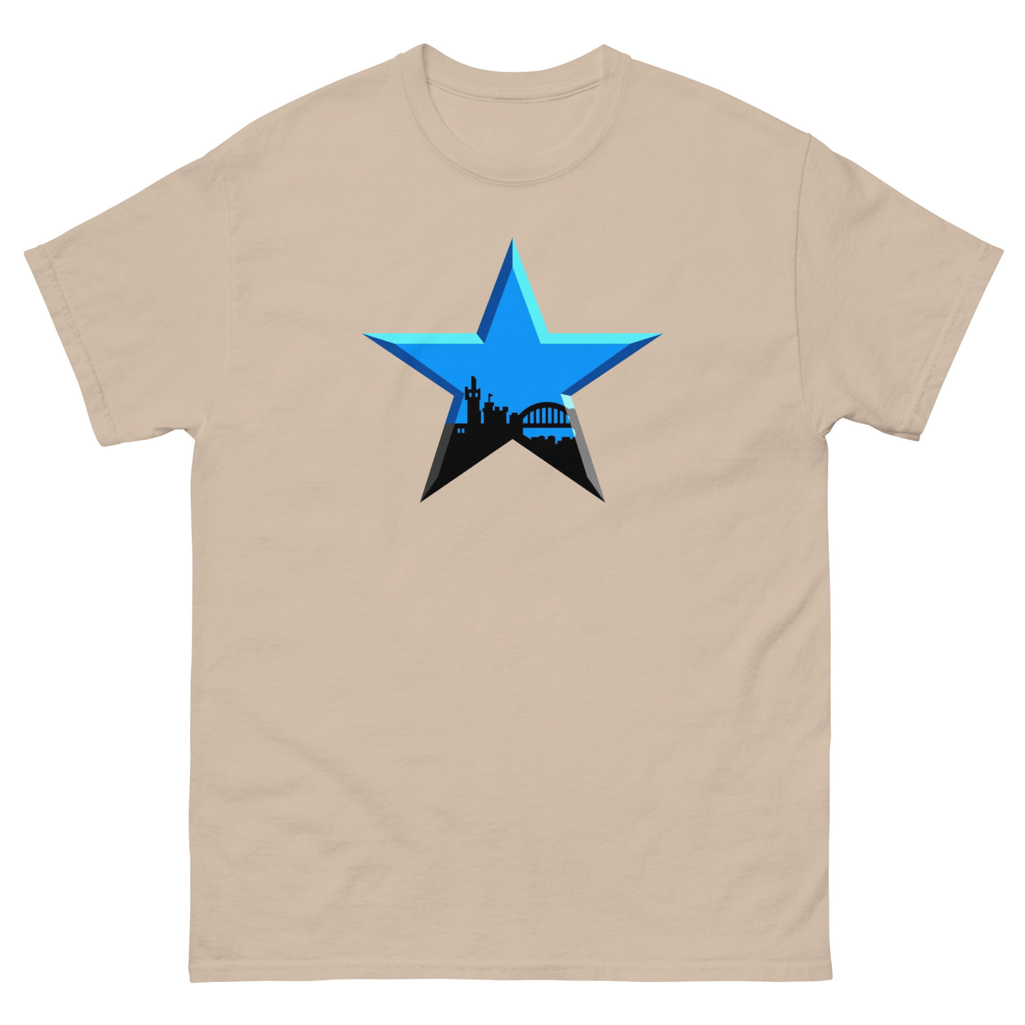 Newcastle Blue Star Shirt | Newcastle Magpies Fan T-Shirt | Newcastle United Gift - Image 16