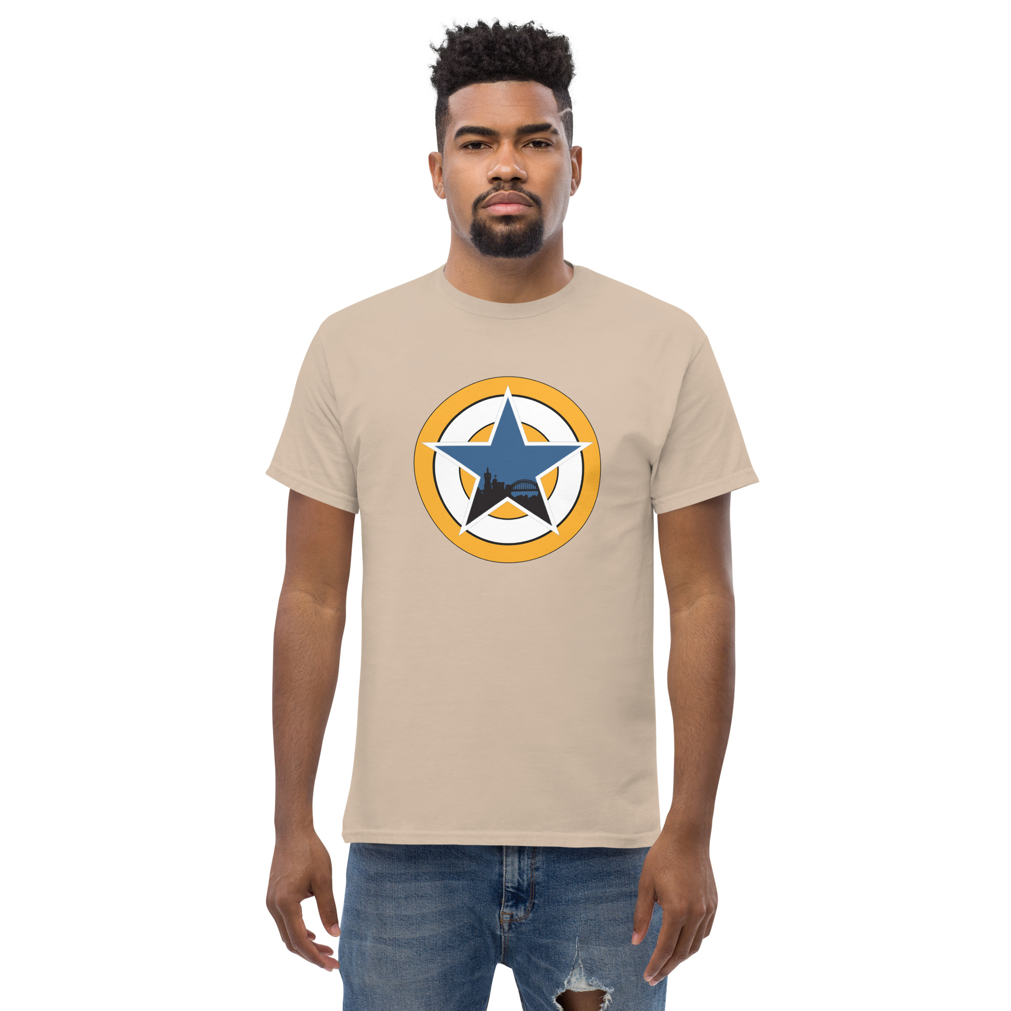 Newcastle Blue Star Shirt | Newcastle Magpies Fan T-Shirt | Newcastle United Fan Gift - Image 10