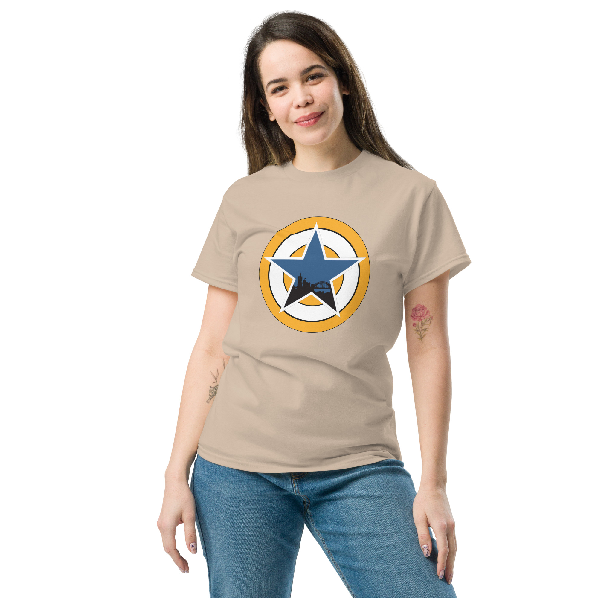Newcastle Blue Star Shirt | Newcastle Magpies Fan T-Shirt | Newcastle United Fan Gift - Image 24