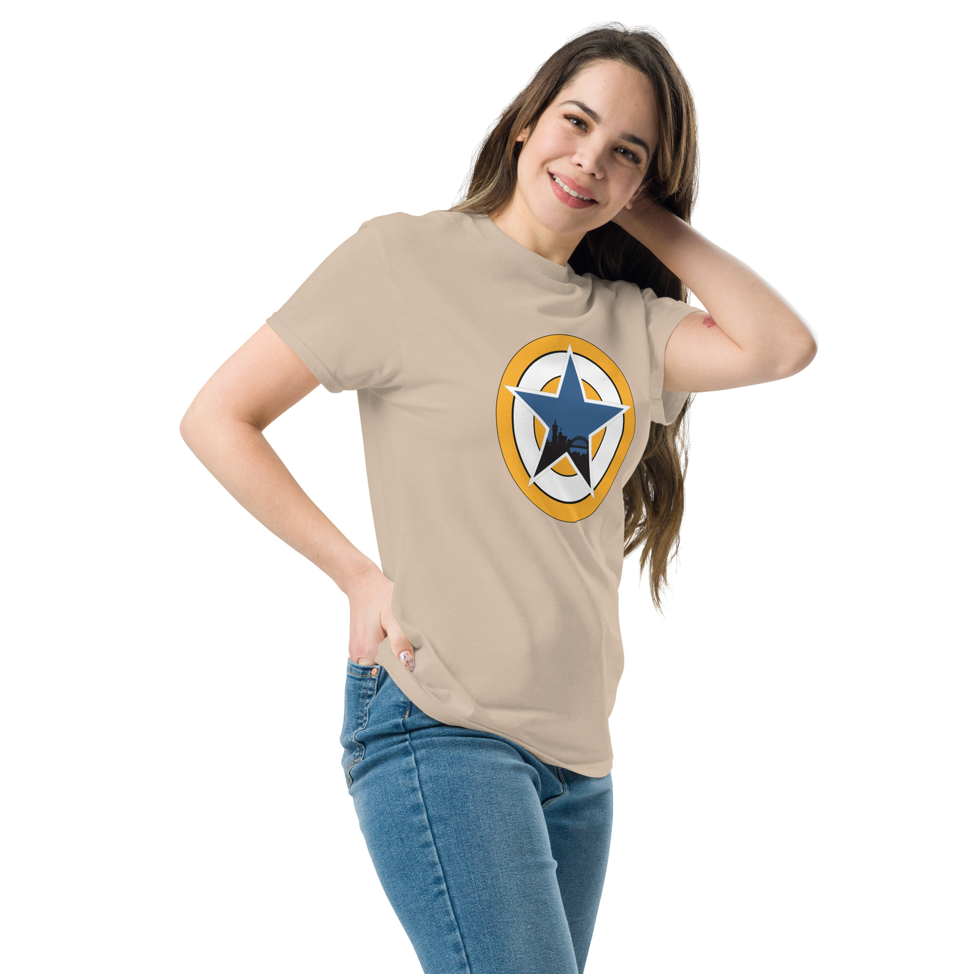 Newcastle Blue Star Shirt | Newcastle Magpies Fan T-Shirt | Newcastle United Fan Gift - Image 25