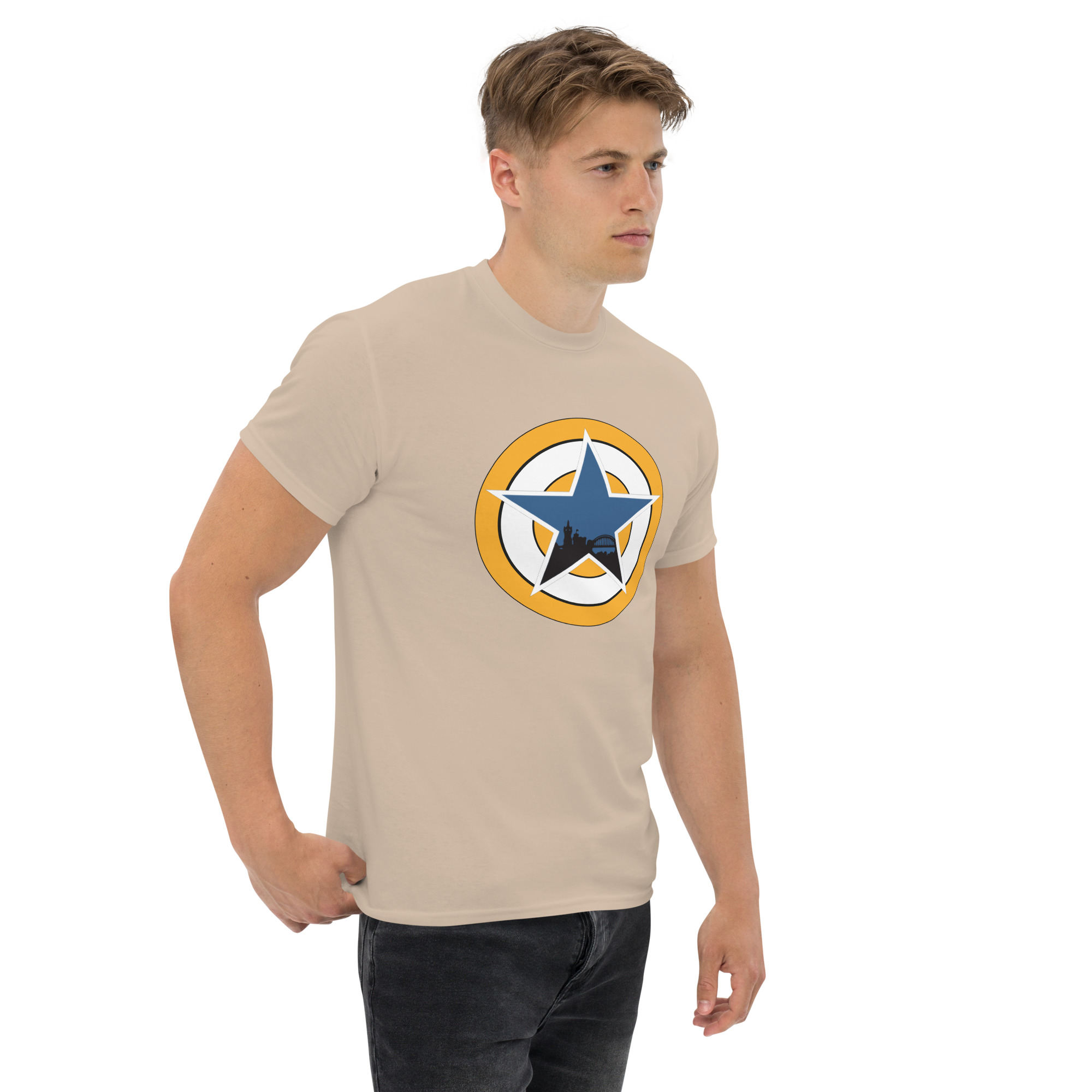 Newcastle Blue Star Shirt | Newcastle Magpies Fan T-Shirt | Newcastle United Fan Gift - Image 9