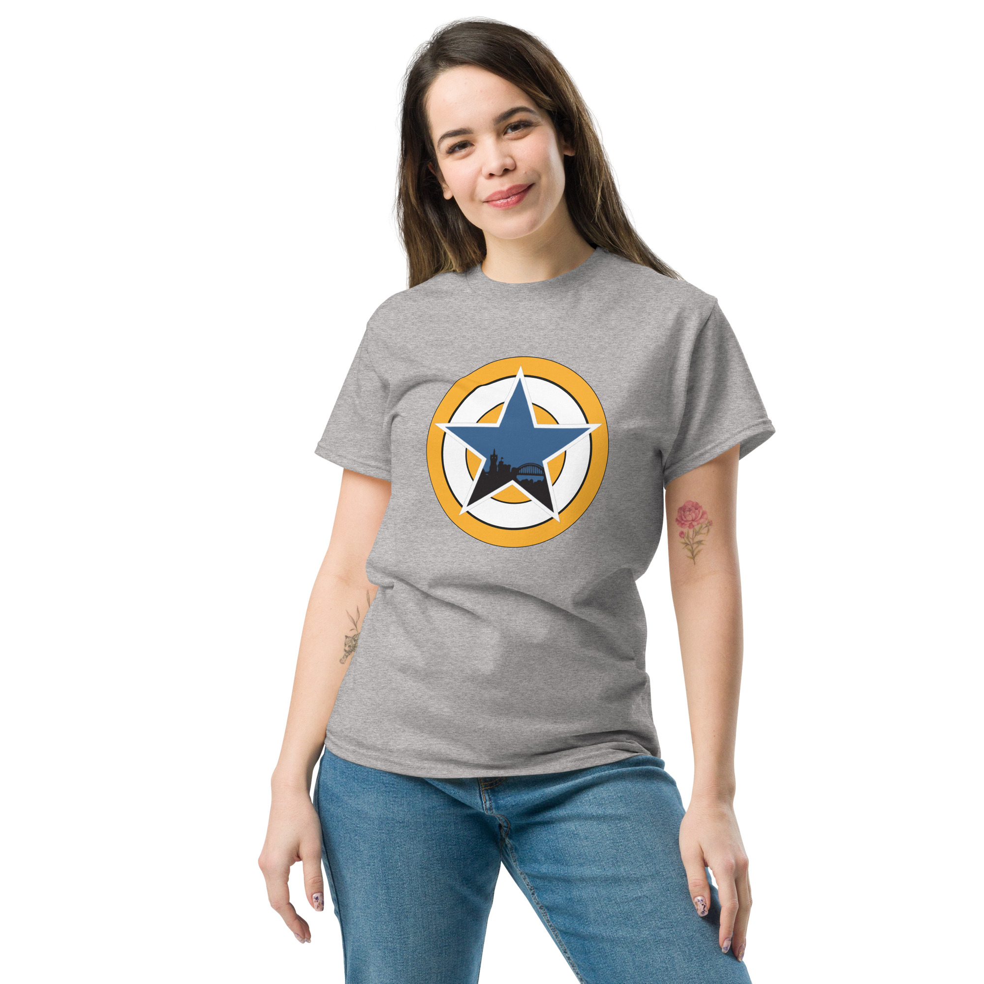 Newcastle Blue Star Shirt | Newcastle Magpies Fan T-Shirt | Newcastle United Fan Gift - Image 21