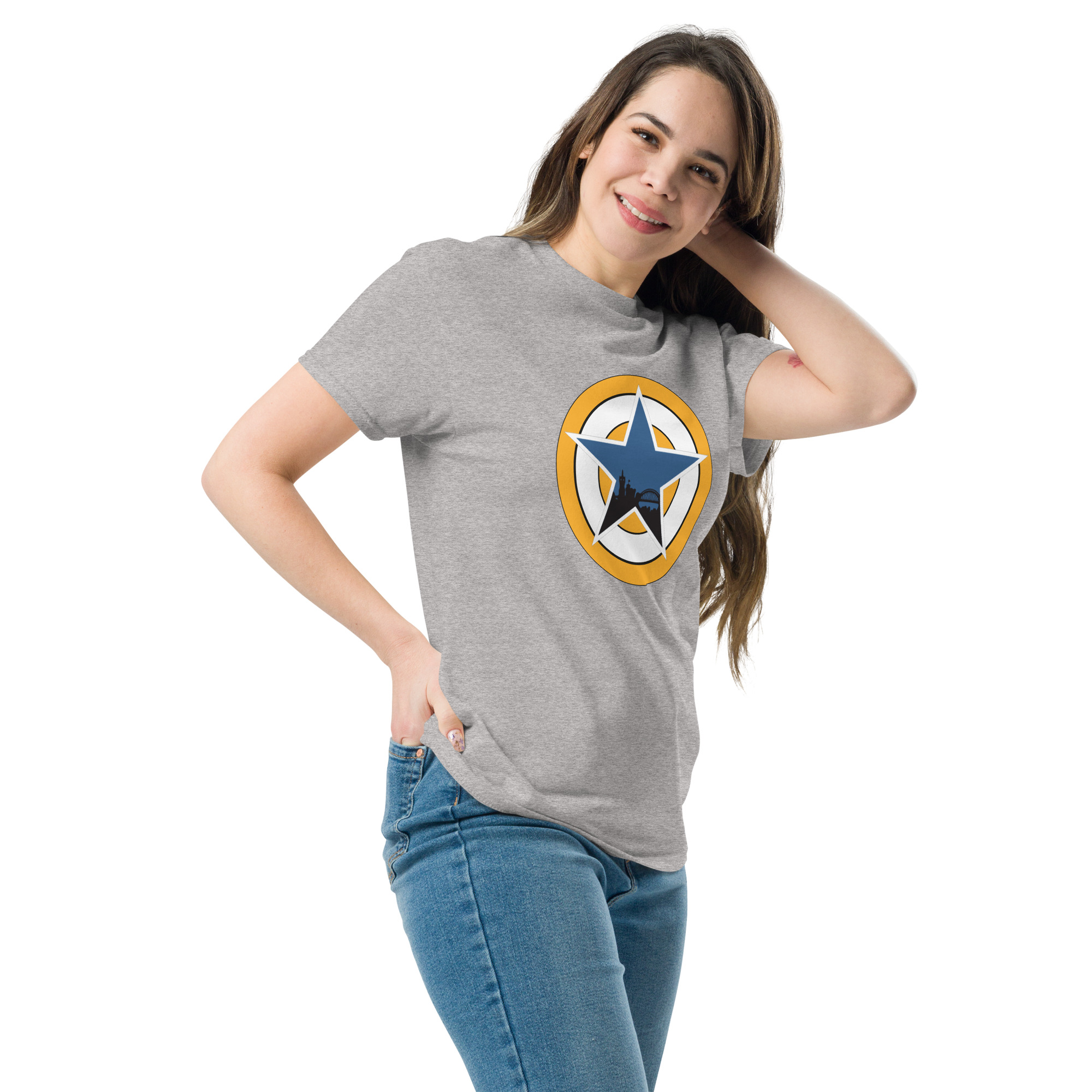 Newcastle Blue Star Shirt | Newcastle Magpies Fan T-Shirt | Newcastle United Fan Gift - Image 22