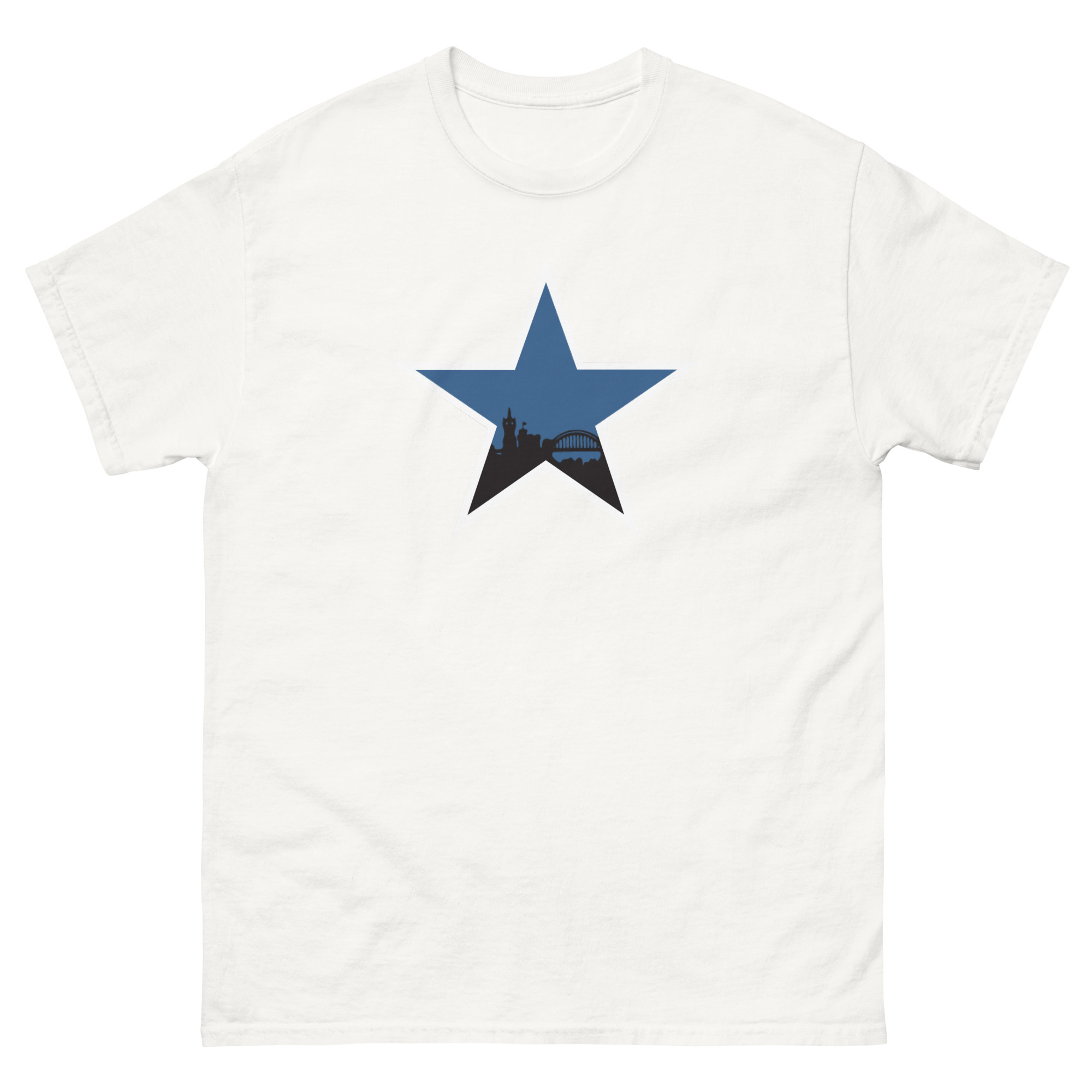 Newcastle Blue Star Shirt | Newcastle Magpies Fan T-Shirt | Newcastle United Gift - Image 18