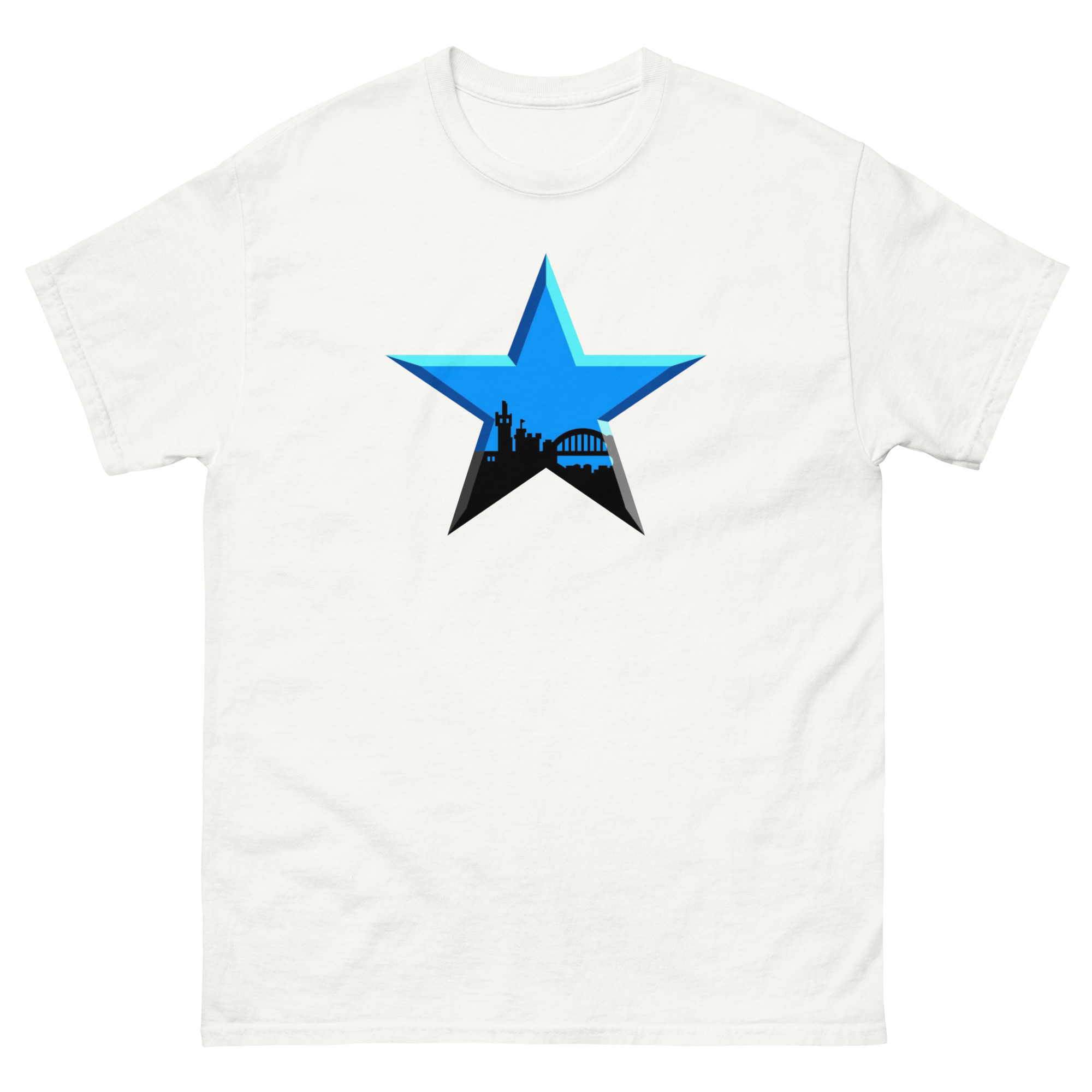 Newcastle Blue Star Shirt | Newcastle Magpies Fan T-Shirt | Newcastle United Gift - Image 20