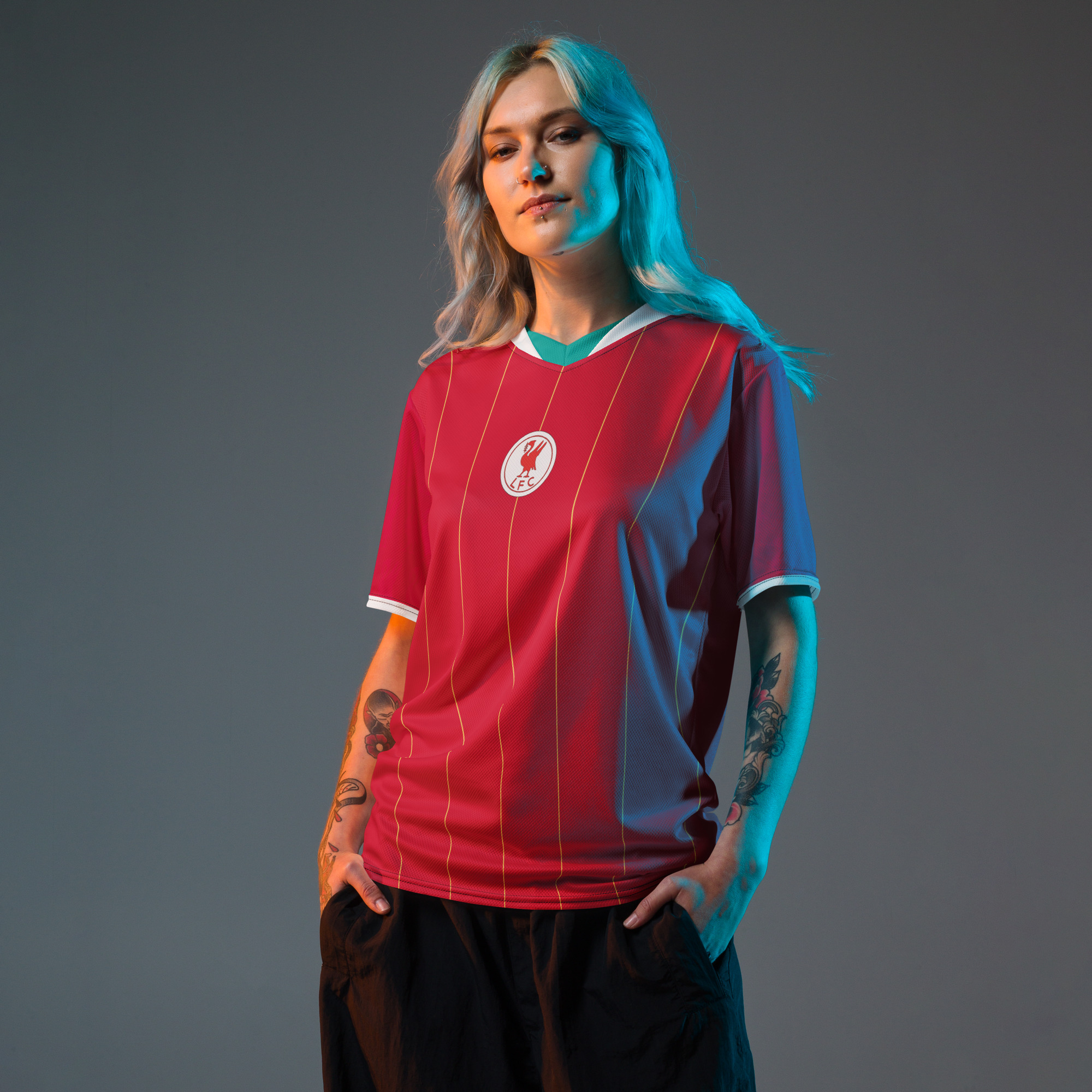 Liverpool Unisex Sports Jersey | Liverpool Football Fan Shirt - Image 3