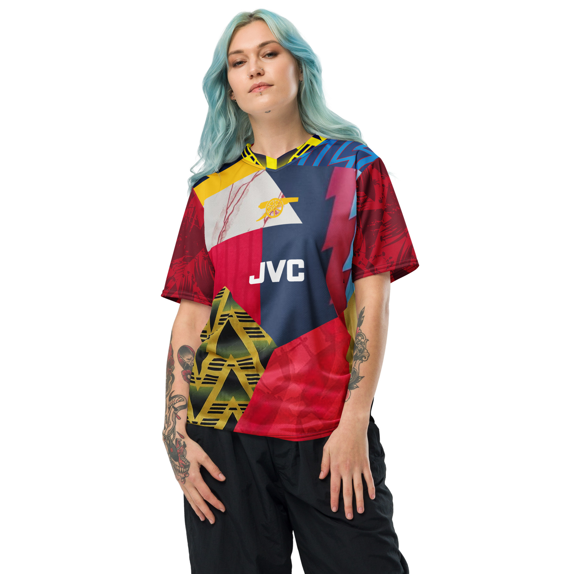 Arsenal Unisex Sports Jersey | Arsenal Football Fan Shirt - Image 2