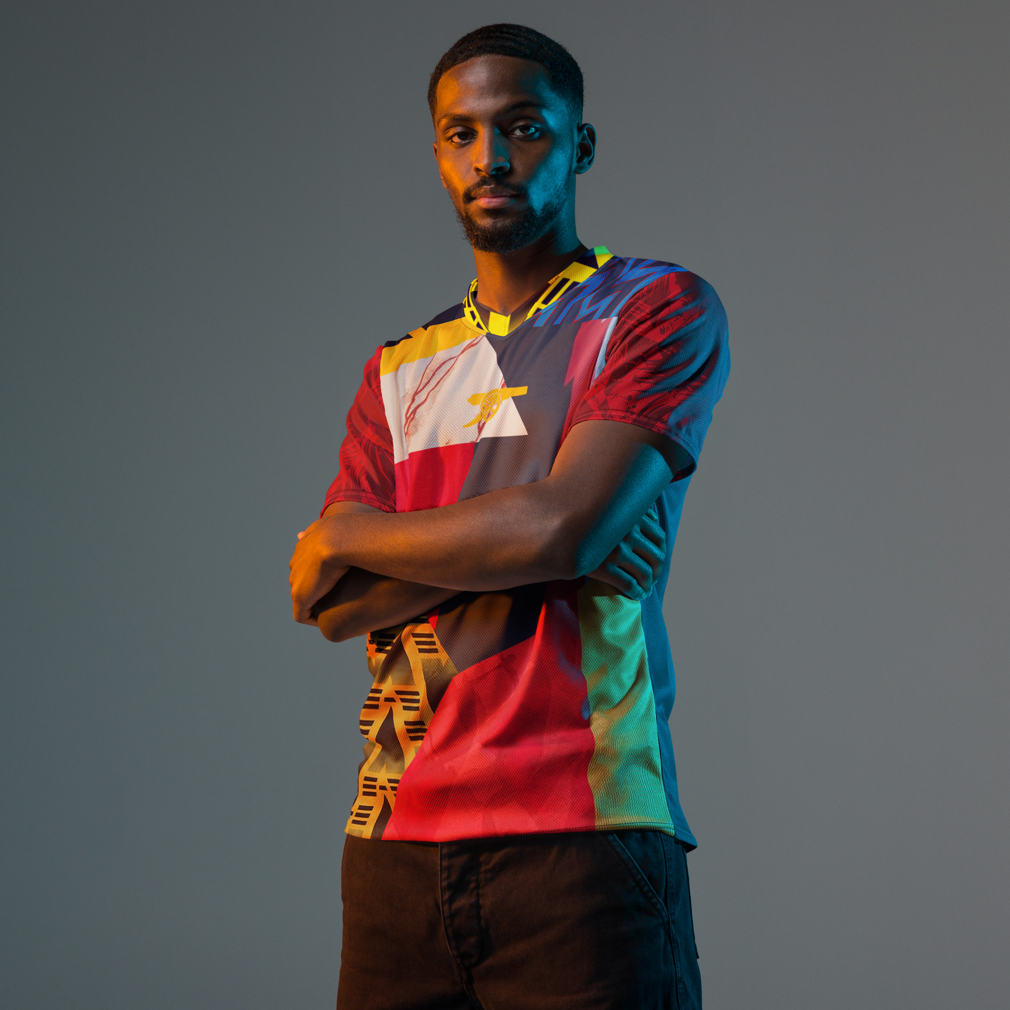 Arsenal Unisex Sports Jersey | Arsenal Football Fan Shirt - Image 5