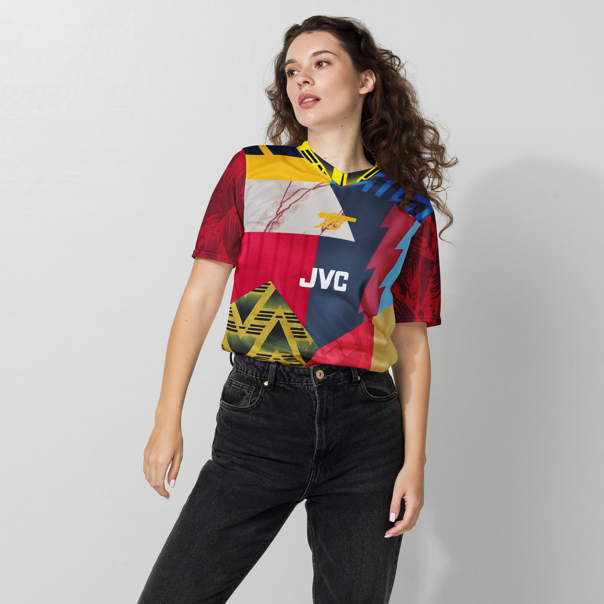 Arsenal Unisex Sports Jersey | Arsenal Football Fan Shirt - Image 7