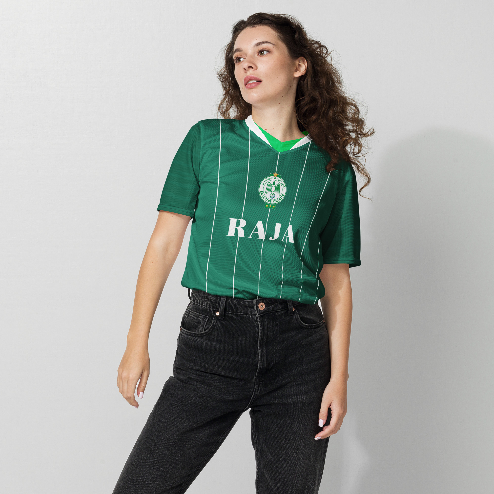 Raja Casablanca Kit | Raja Jersey Football Fan Shirt - Image 8