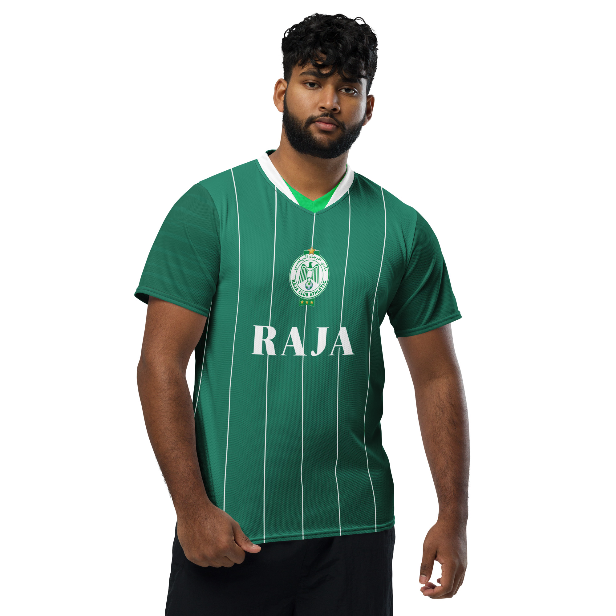 Raja Casablanca Kit | Raja Jersey Football Fan Shirt - Image 11