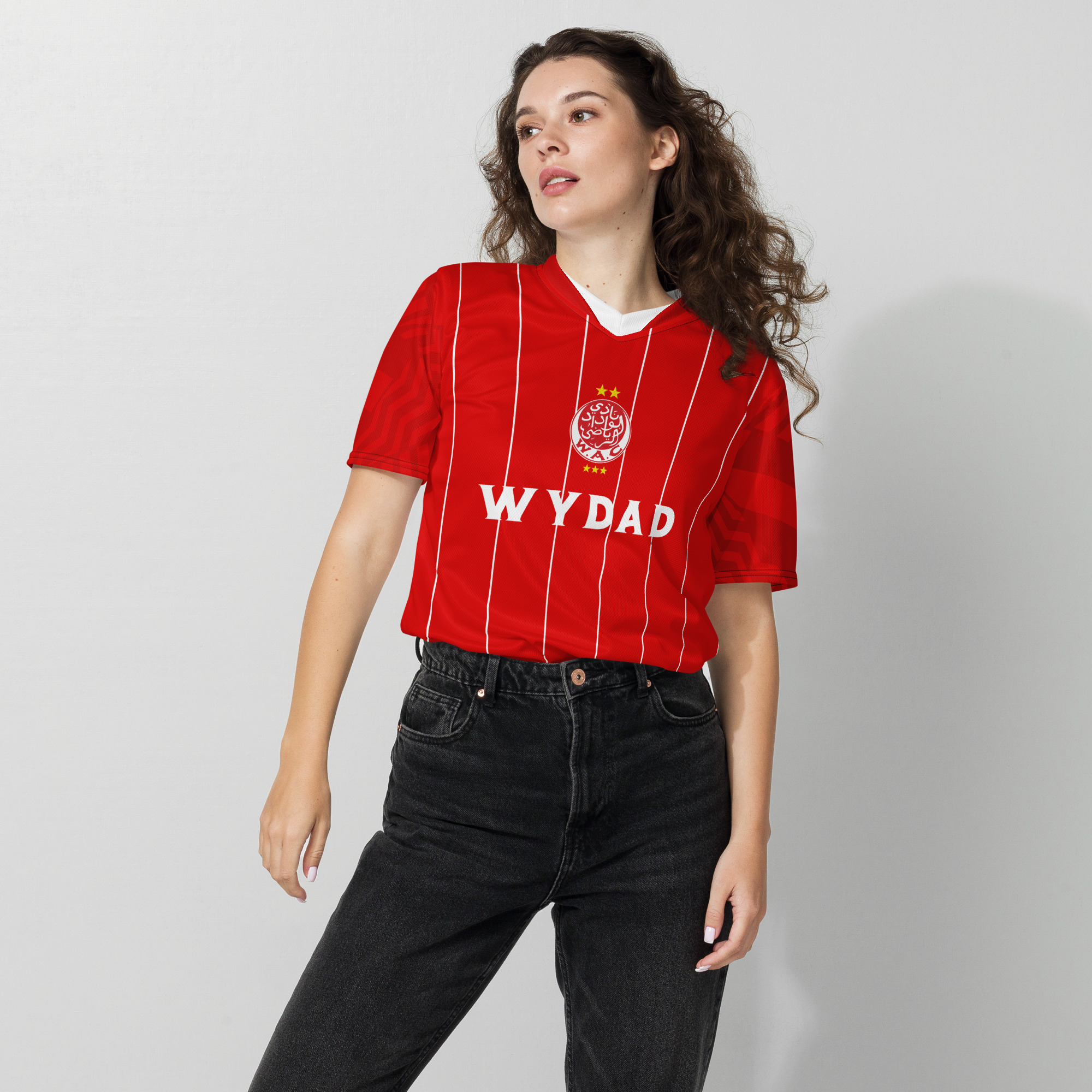 Wydad Casablanca Kit | Wydad Casablanca Jersey Football Fan Shirt - Image 3