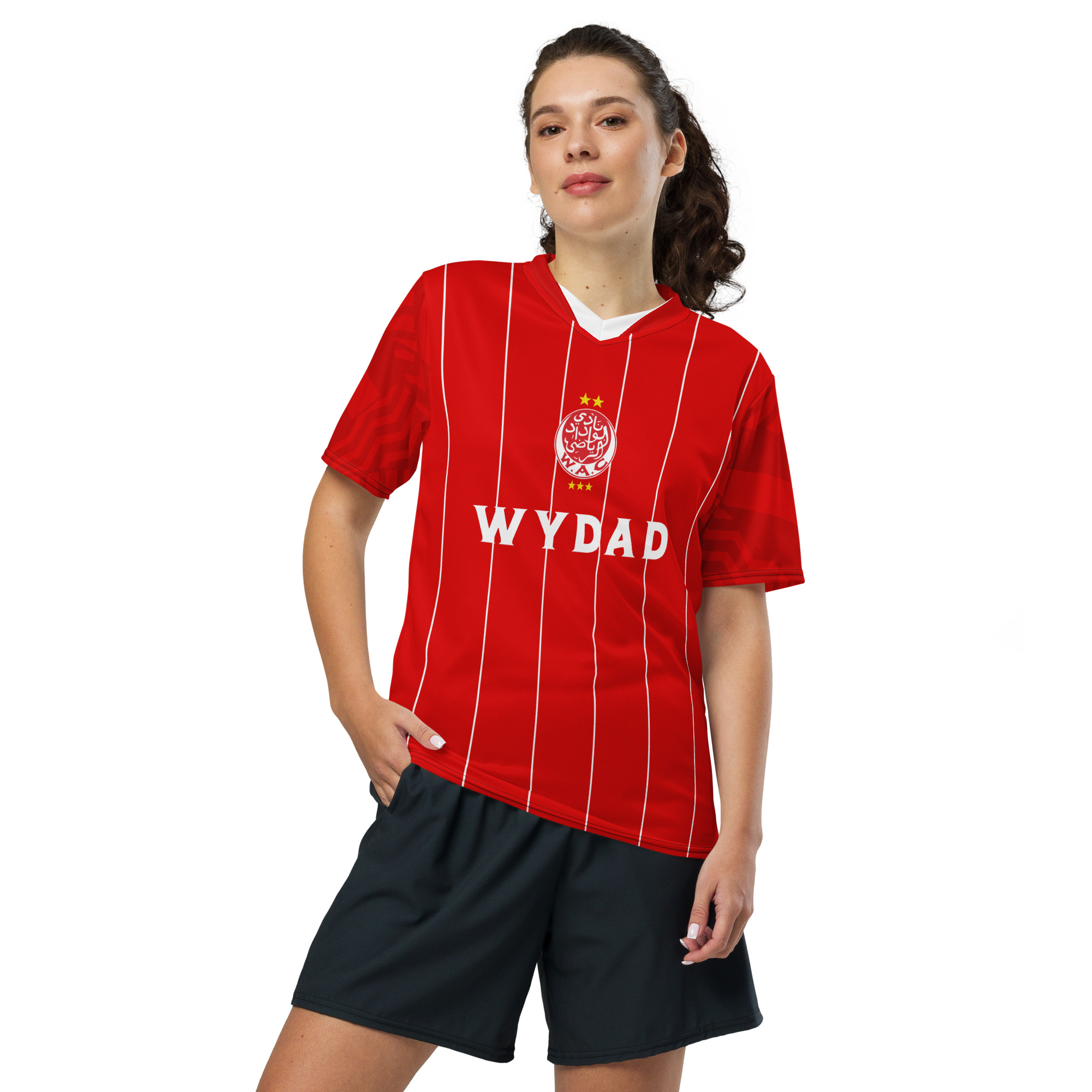Wydad Casablanca Kit | Wydad Casablanca Jersey Football Fan Shirt - Image 4