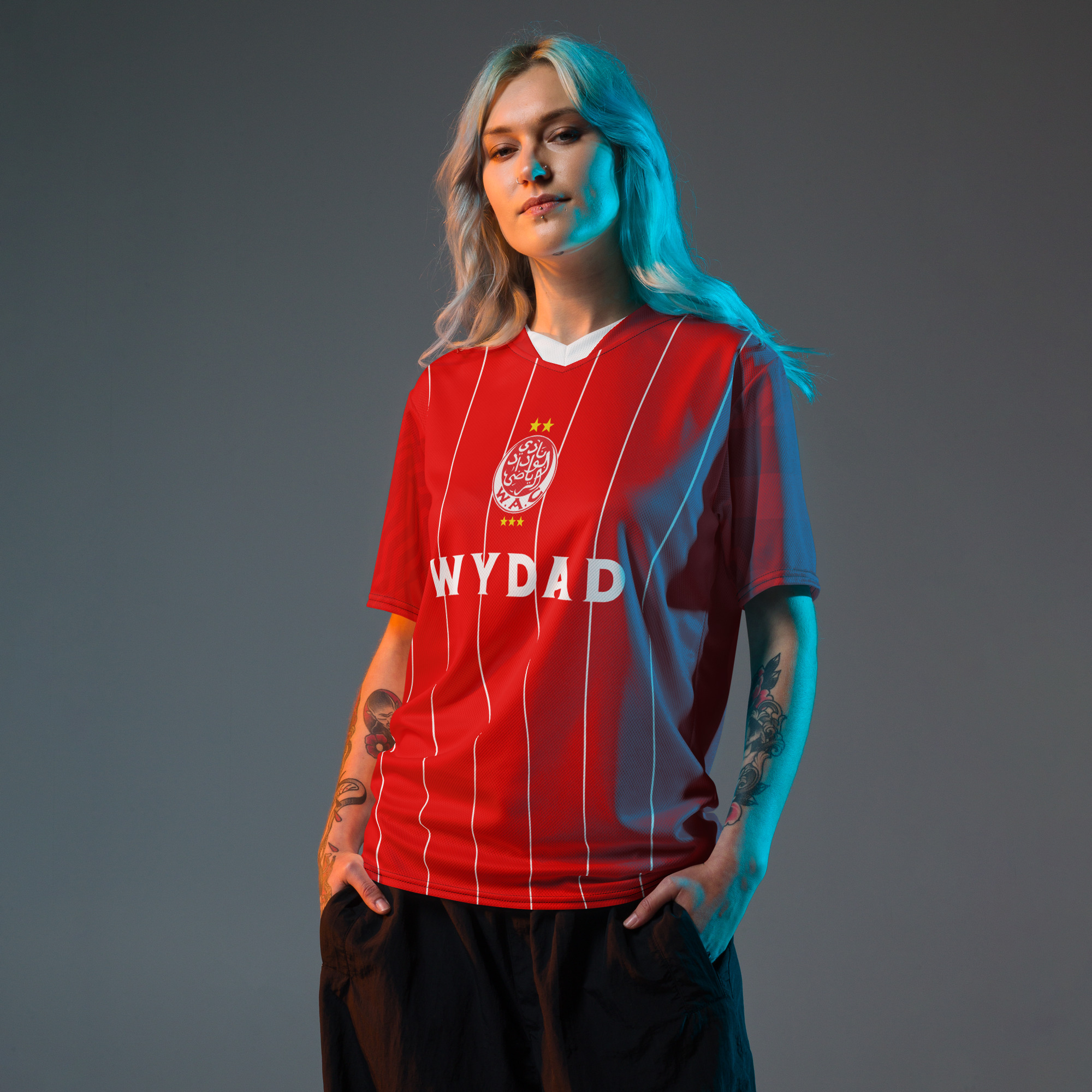 Wydad Casablanca Kit | Wydad Casablanca Jersey Football Fan Shirt - Image 7