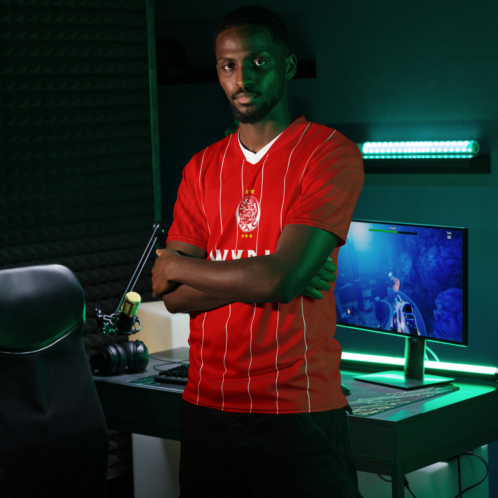 Wydad Casablanca Kit | Wydad Casablanca Jersey Football Fan Shirt - Image 13