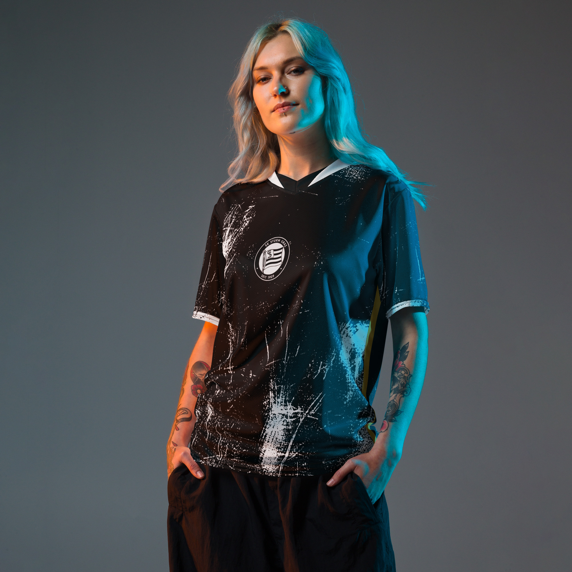 Recycled unisex sports jersey - Image 5