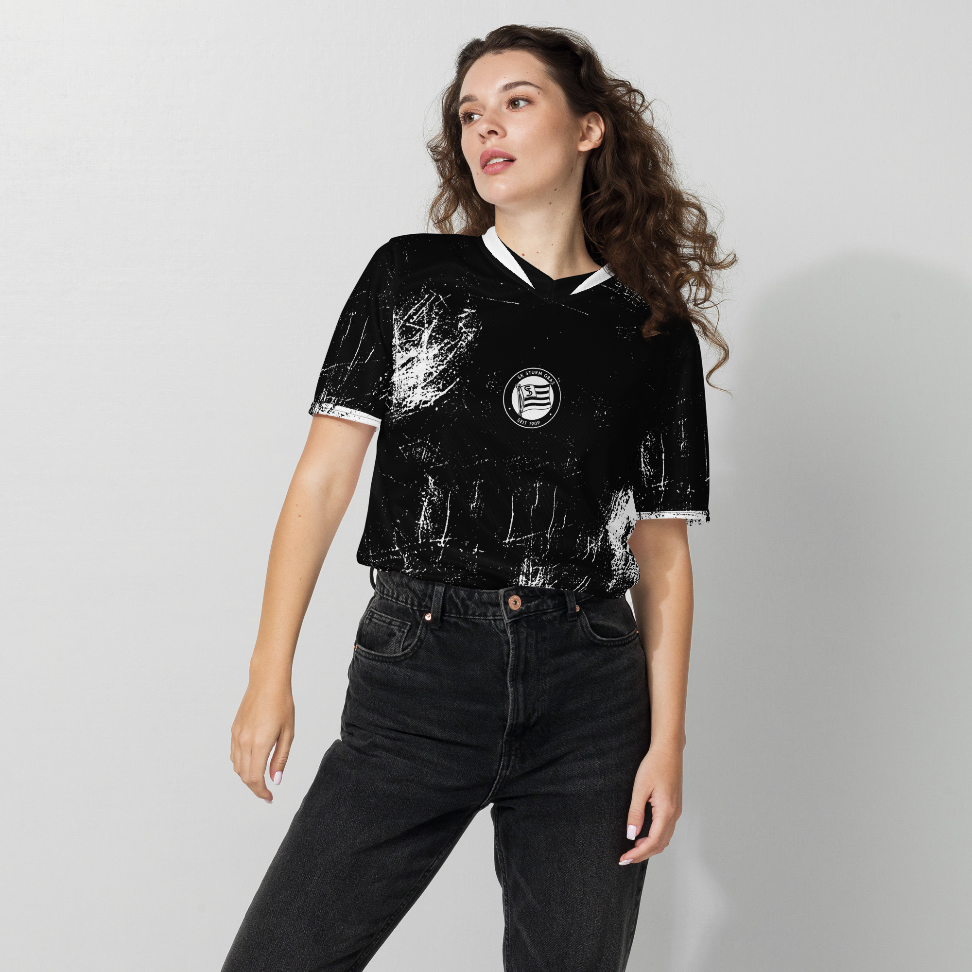 Recycled unisex sports jersey - Image 13