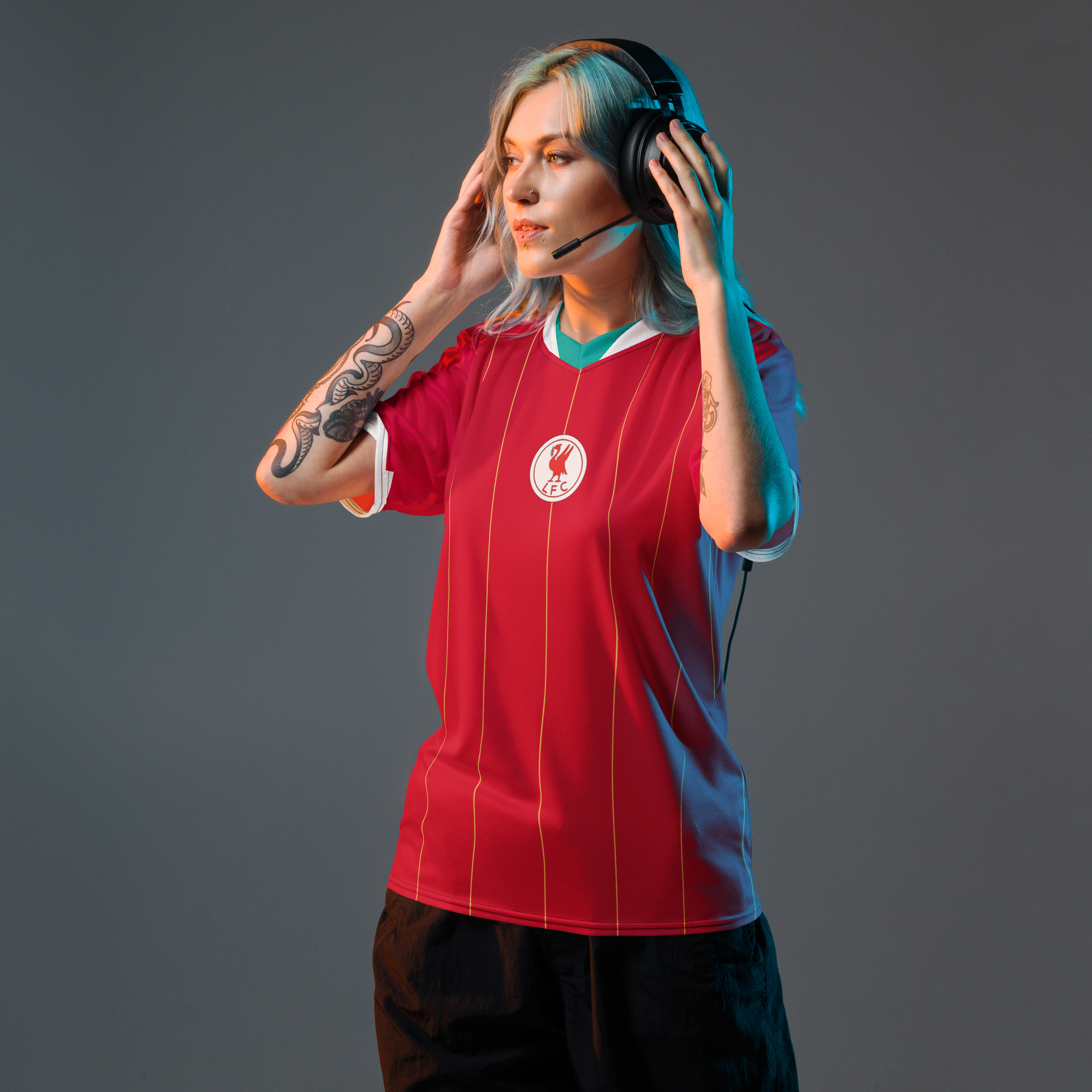 Liverpool Unisex Sports Jersey | Liverpool Football Fan Shirt - Image 5