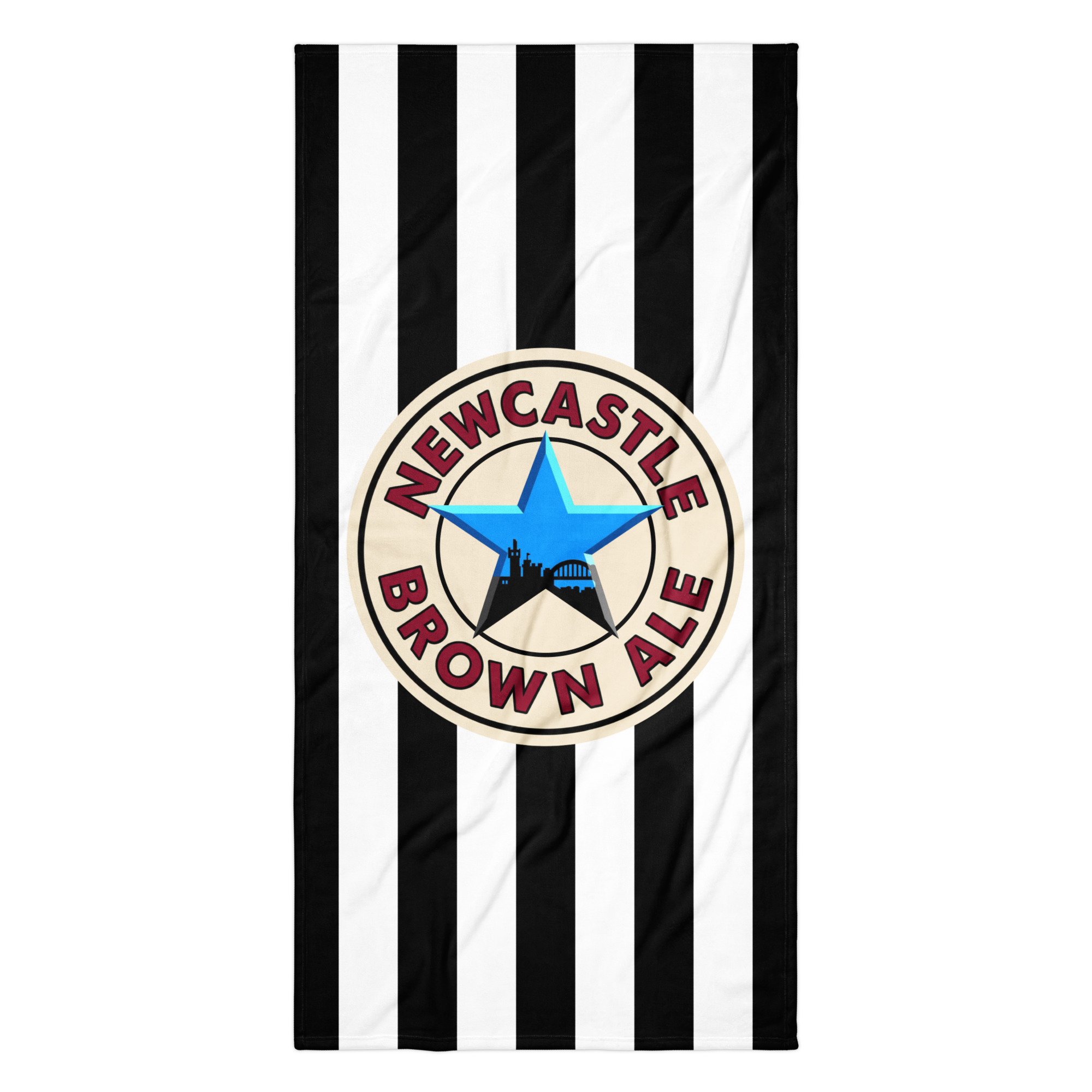 Newcastle Brown Ale Blue Star Towel | Newcastle Magpies Football Fan Towel