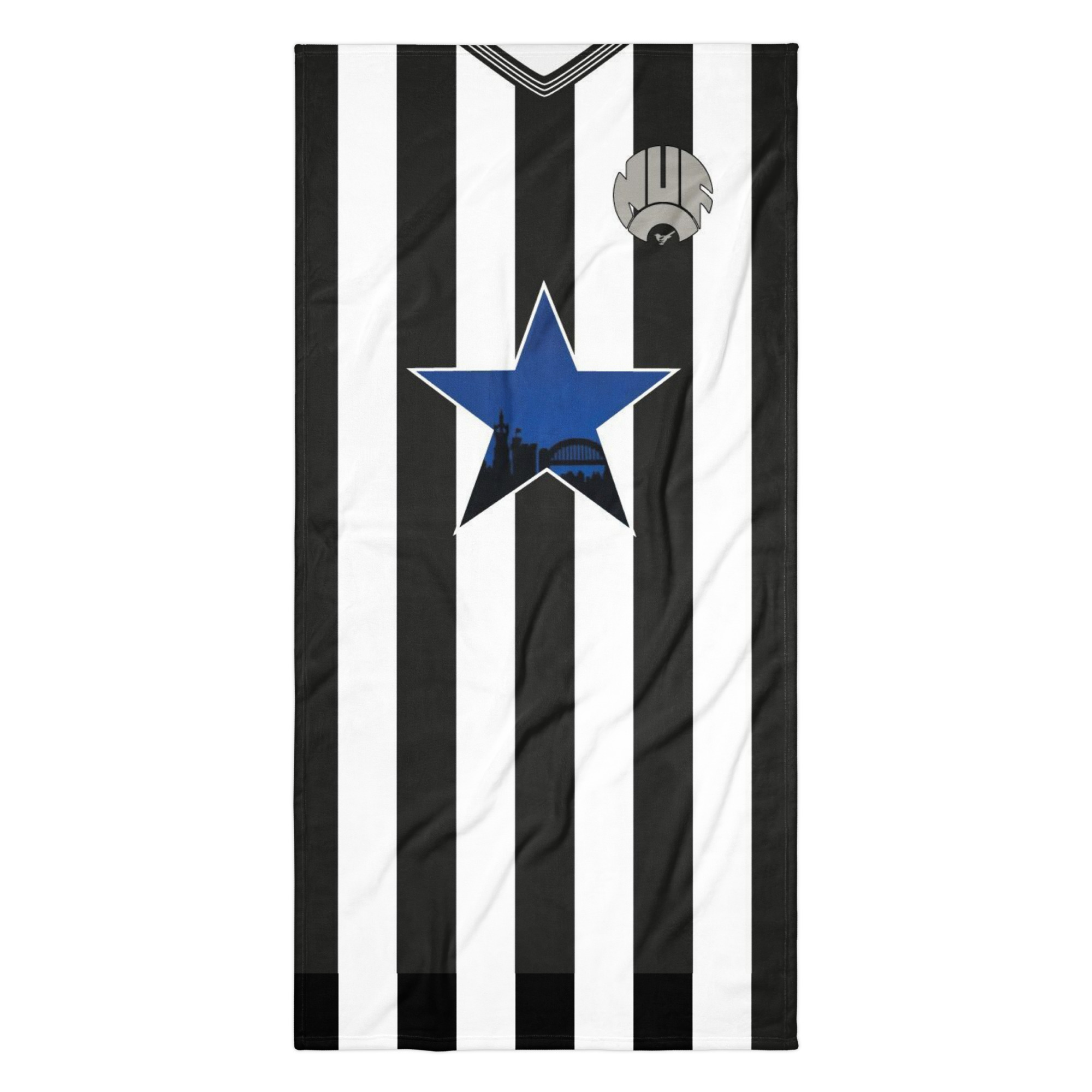 Newcastle Blue Star Kit Towel | Newcastle Jersey Football Fan Towel