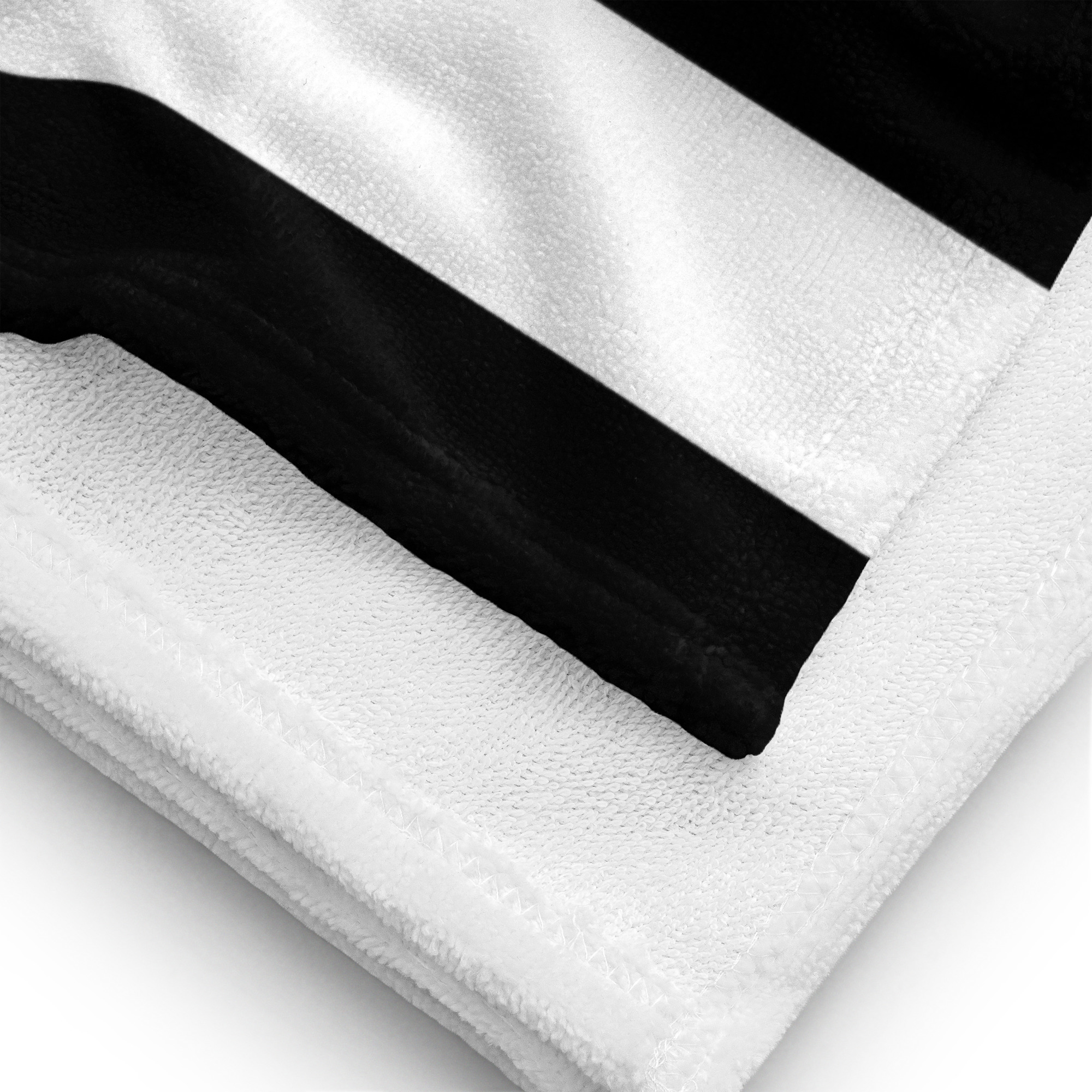 Newcastle Magpies Towel | Newcastle Football Fan Towel - Image 2