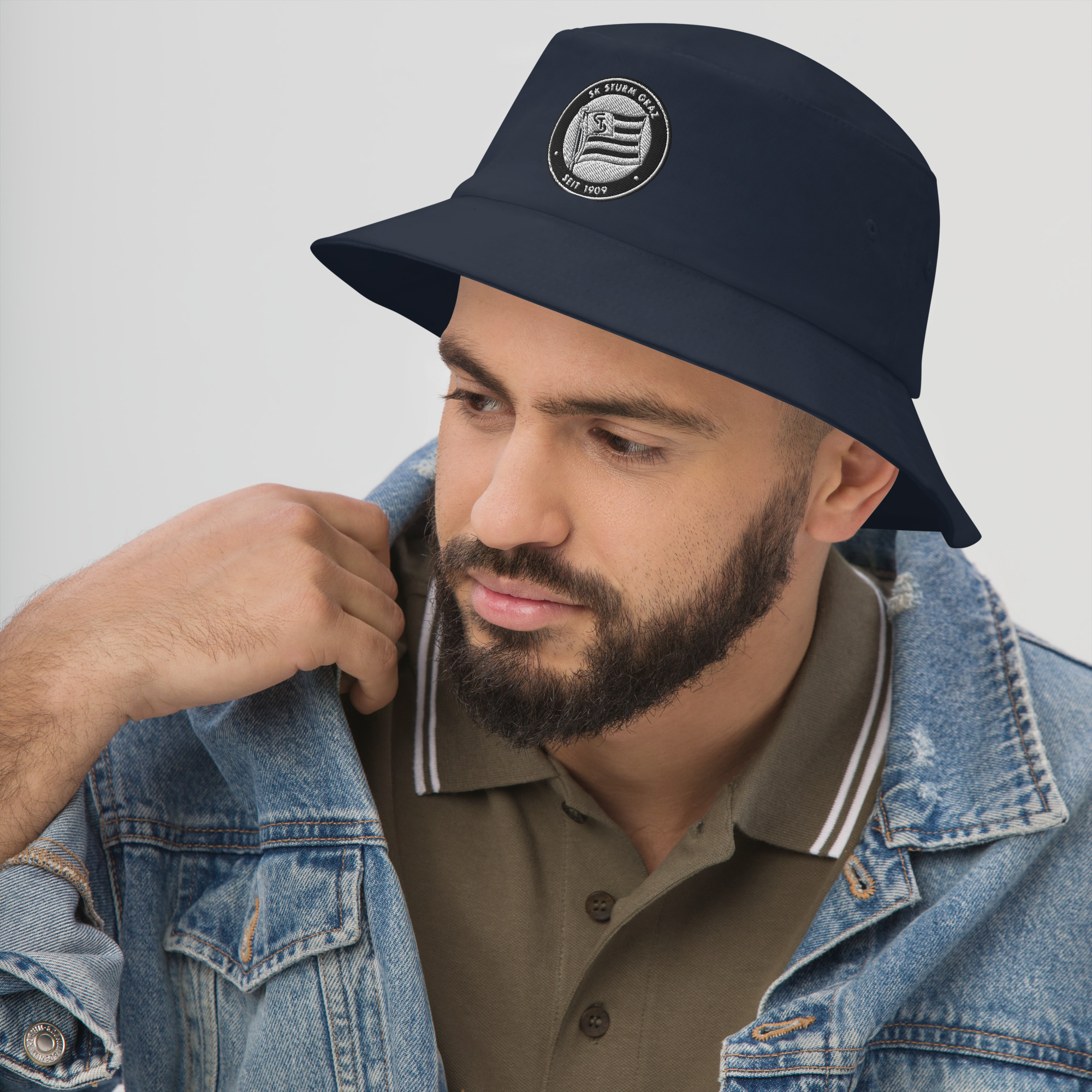 SK Sturm Graz Bucket Hat | Sturm Graz Fan Sun Hat - Image 3
