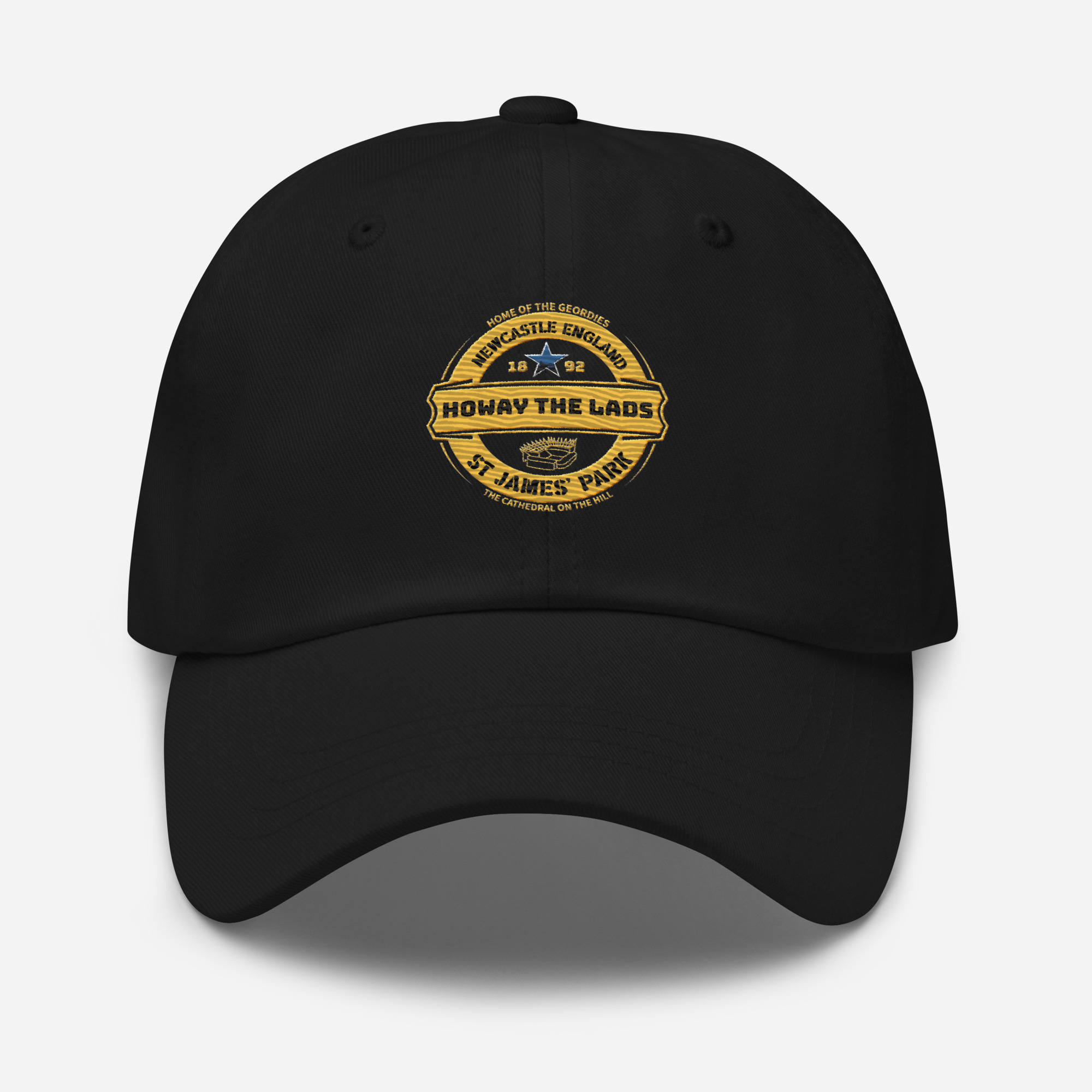 Newcastle Dad Hat | Newcastle United Baseball Cap | Magpies Fan Hat