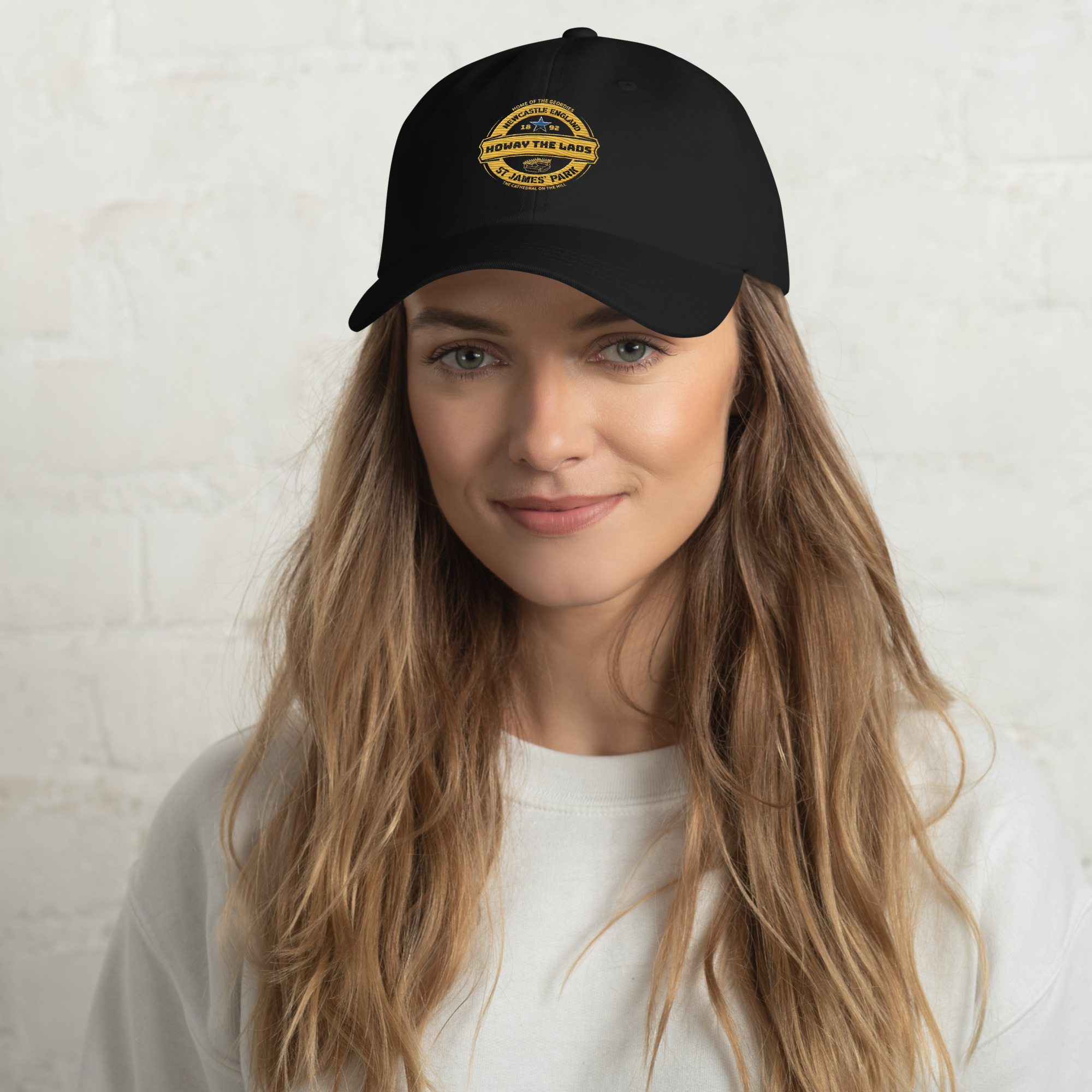Newcastle Dad Hat | Newcastle United Baseball Cap | Magpies Fan Hat - Image 2