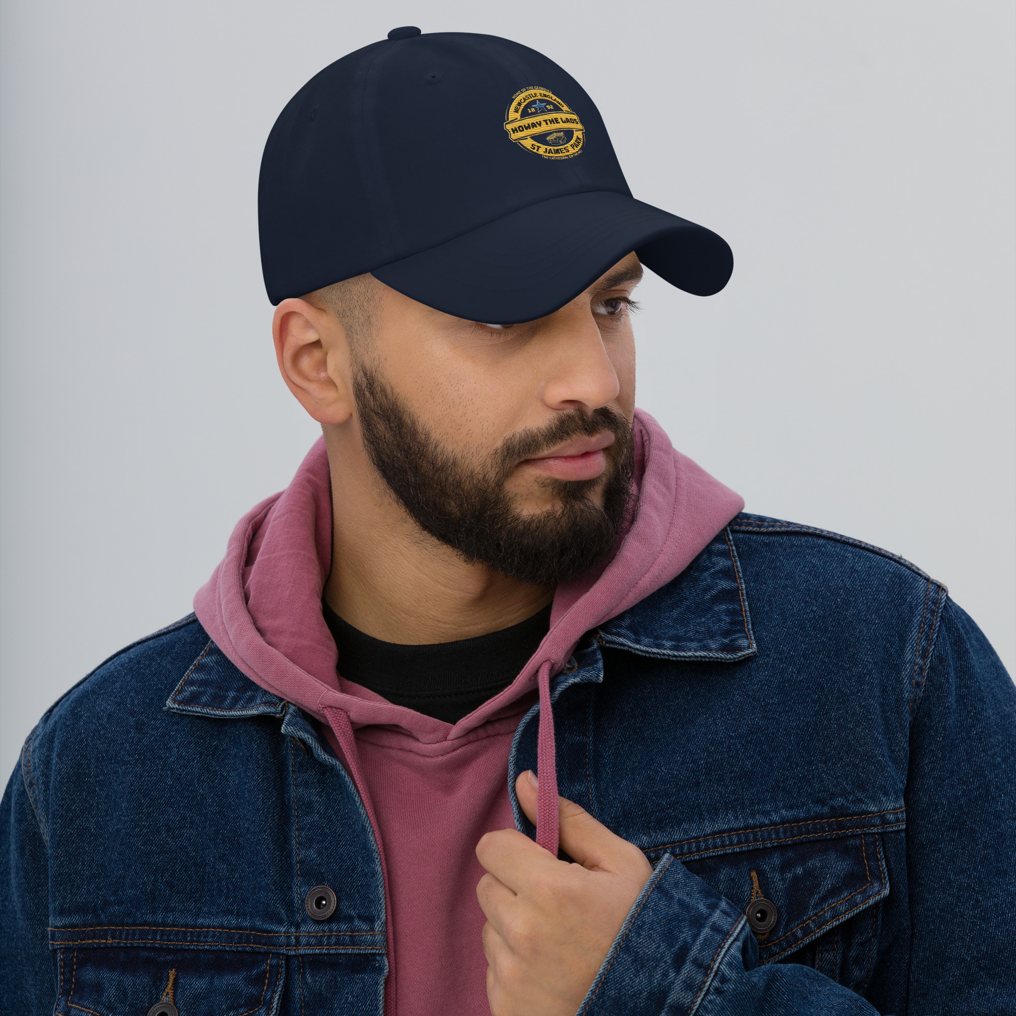 Newcastle Dad Hat | Newcastle United Baseball Cap | Magpies Fan Hat - Image 4