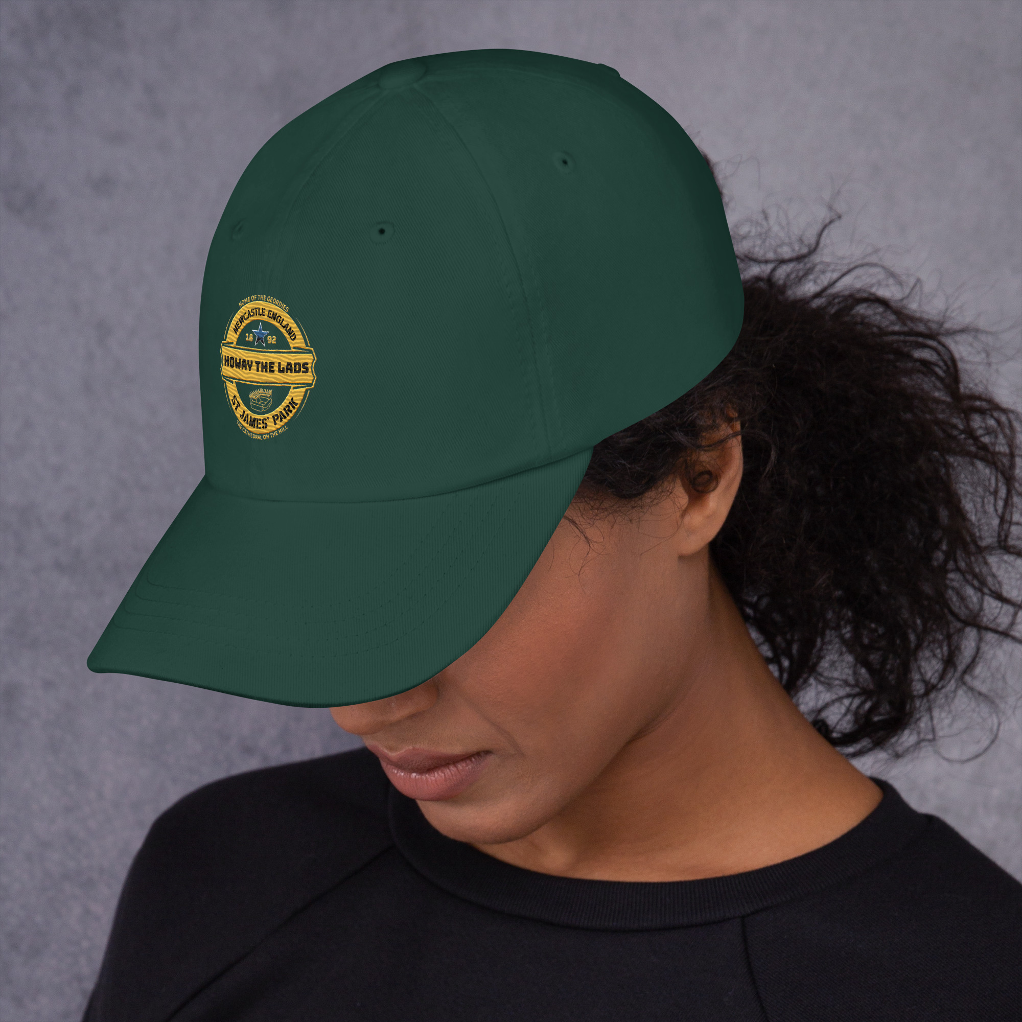Newcastle Dad Hat | Newcastle United Baseball Cap | Magpies Fan Hat - Image 7