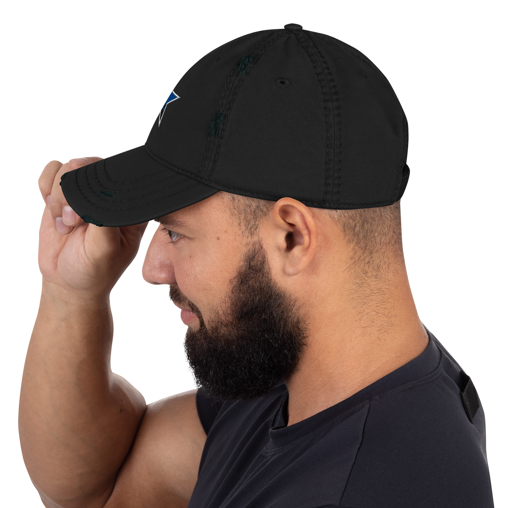 Newcastle Distressed Dad Hat | Newcastle United Baseball Cap - Image 10