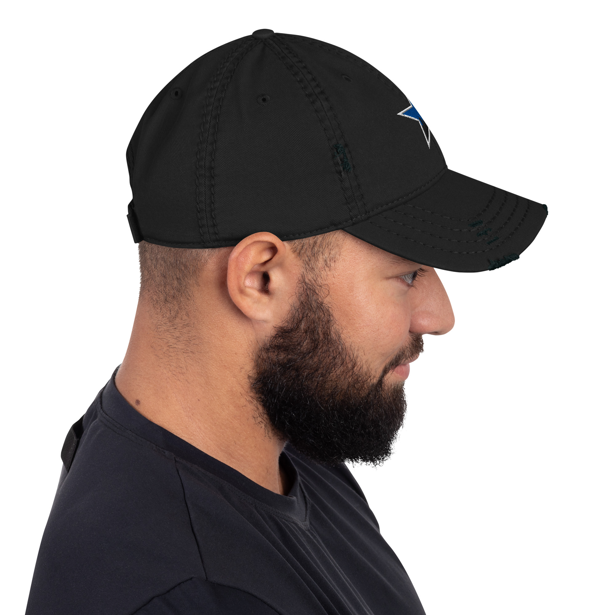 Newcastle Distressed Dad Hat | Newcastle United Baseball Cap - Image 11