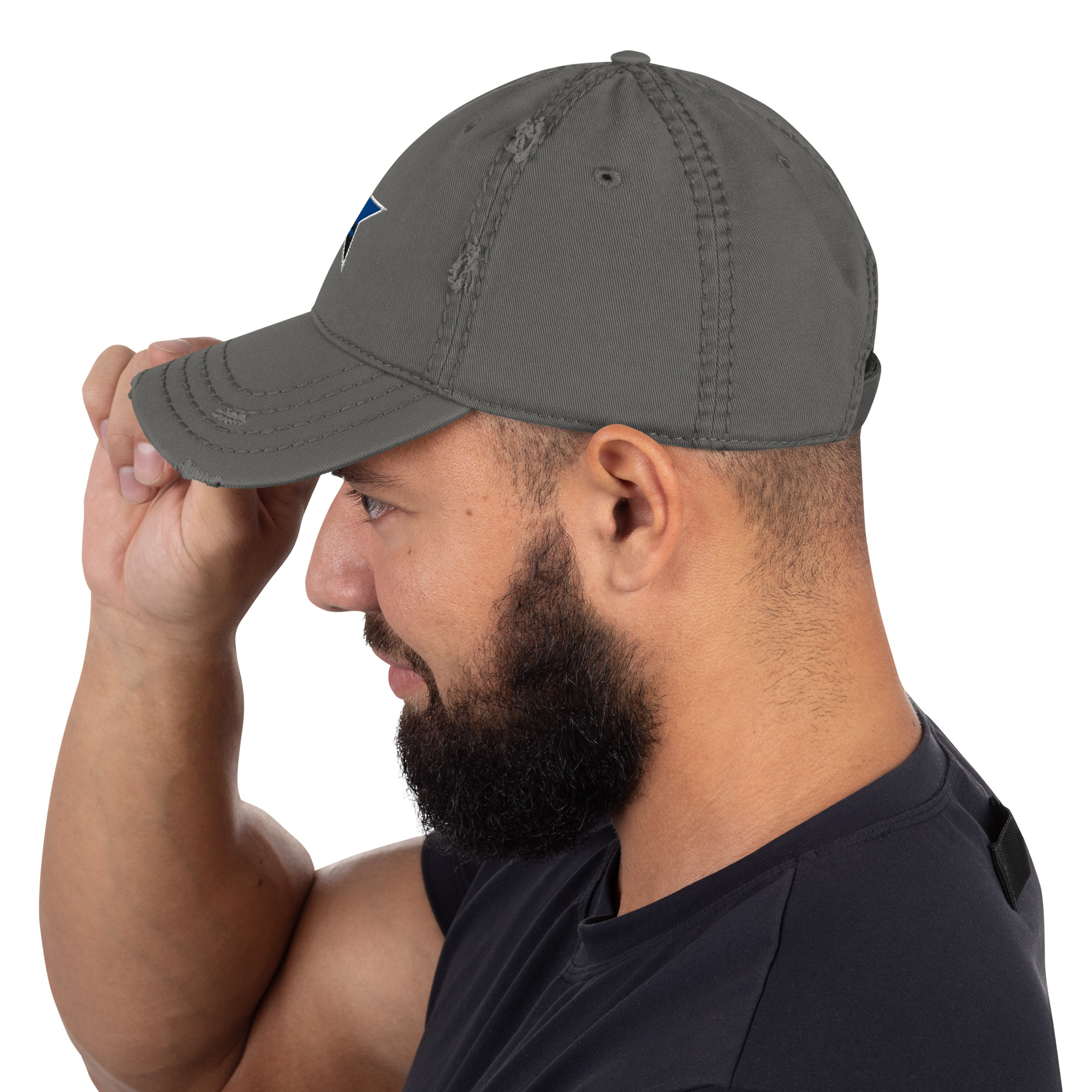 Newcastle Distressed Dad Hat | Newcastle United Baseball Cap - Image 18