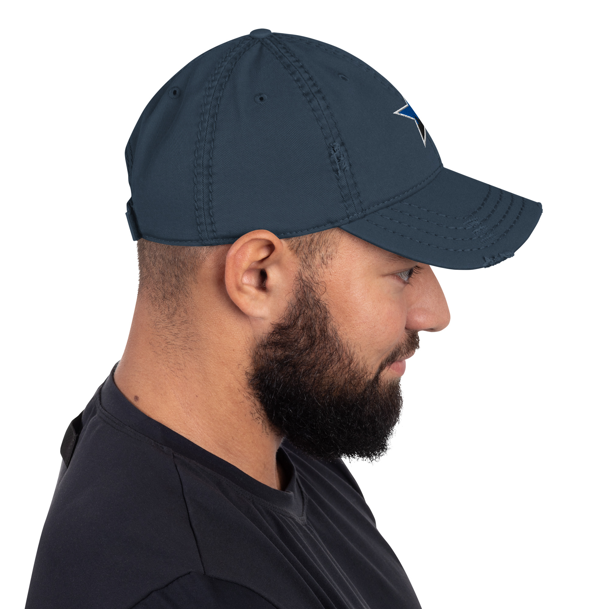 Newcastle Distressed Dad Hat | Newcastle United Baseball Cap - Image 15