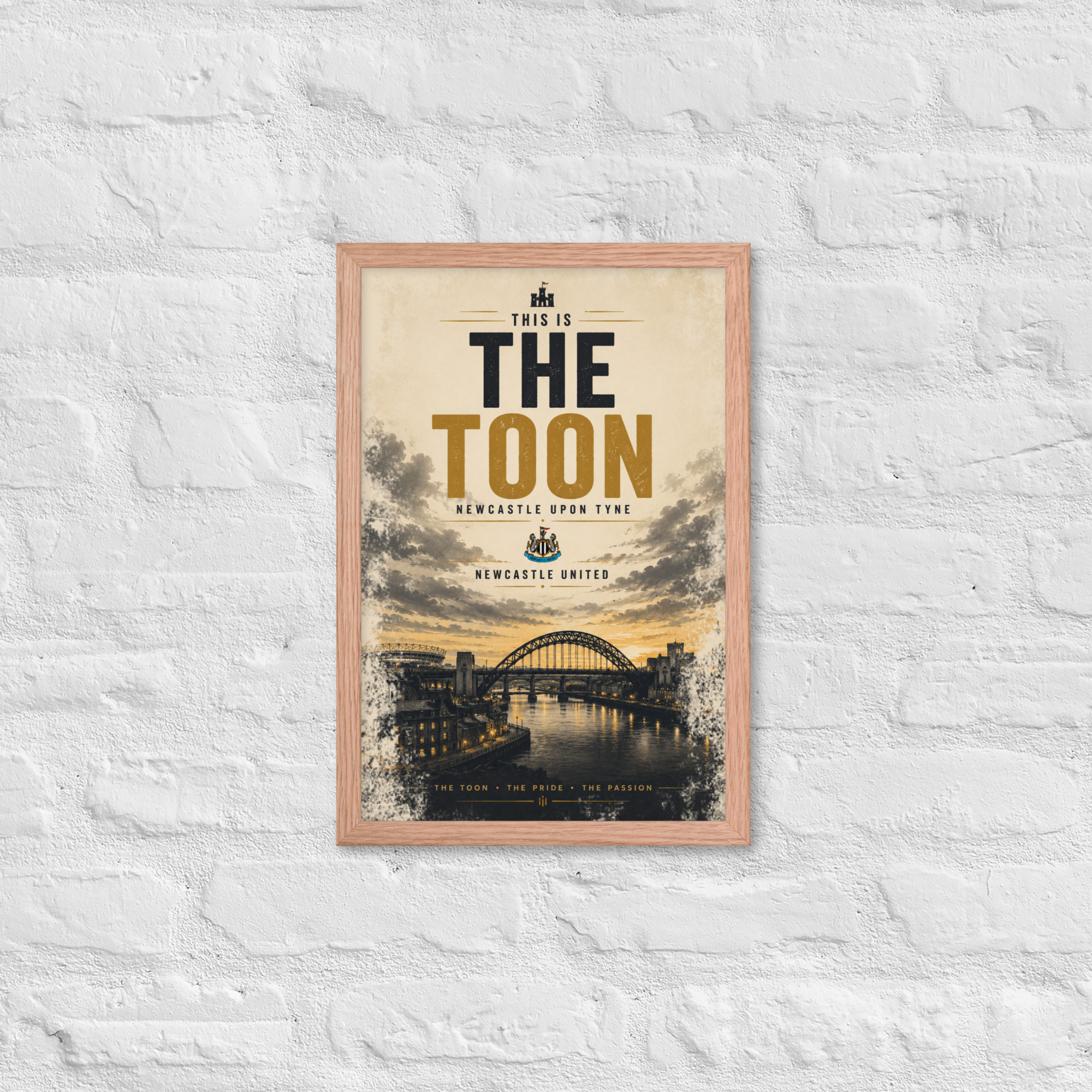 The Toon Army Newcastle Framed Poster | Newcastle United Wall Art | NUFC Football Fan Gift - Image 10