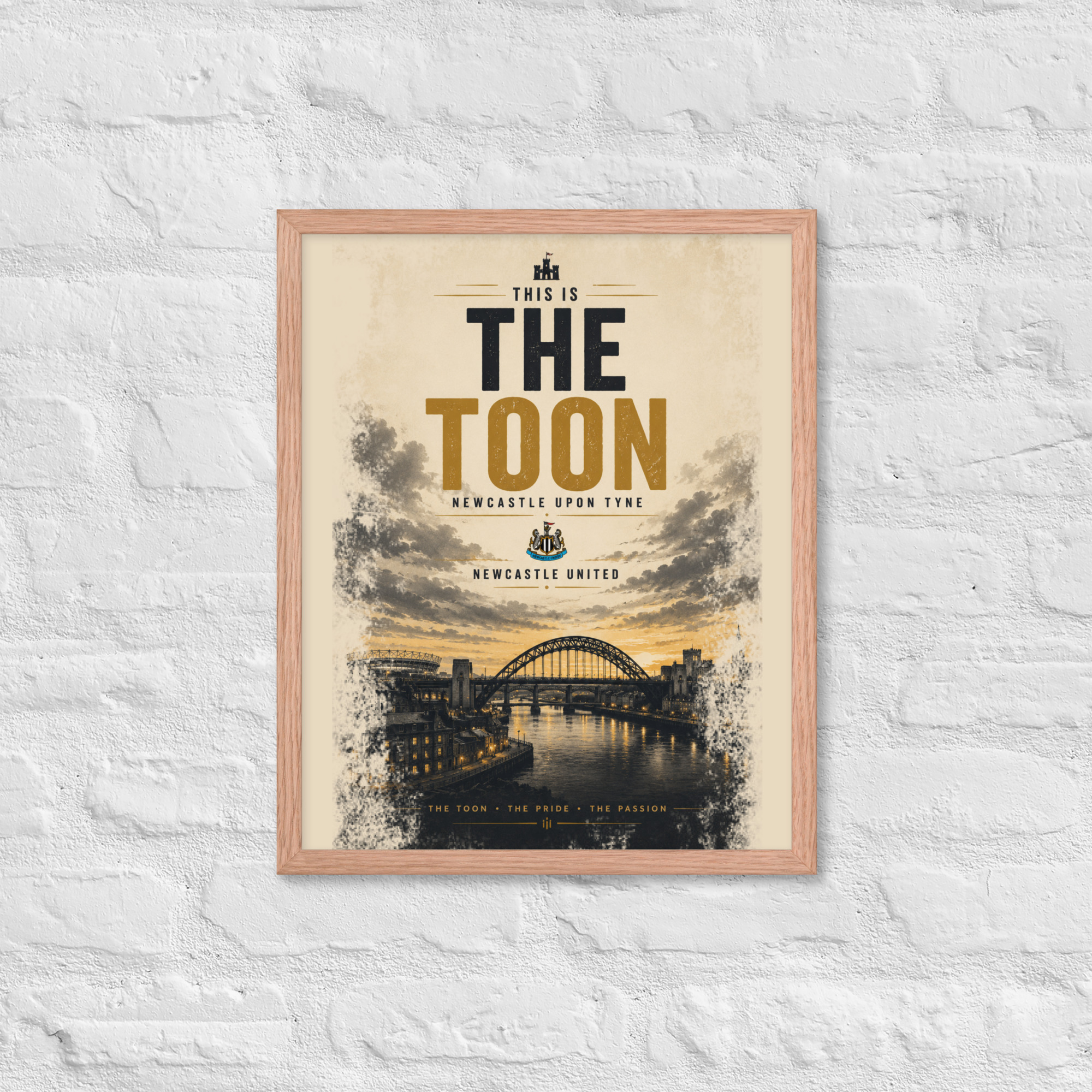 The Toon Army Newcastle Framed Poster | Newcastle United Wall Art | NUFC Football Fan Gift - Image 11