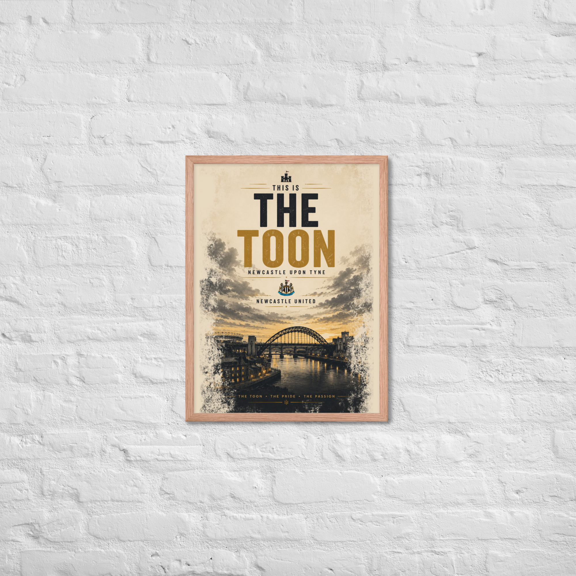 The Toon Army Newcastle Framed Poster | Newcastle United Wall Art | NUFC Football Fan Gift - Image 12